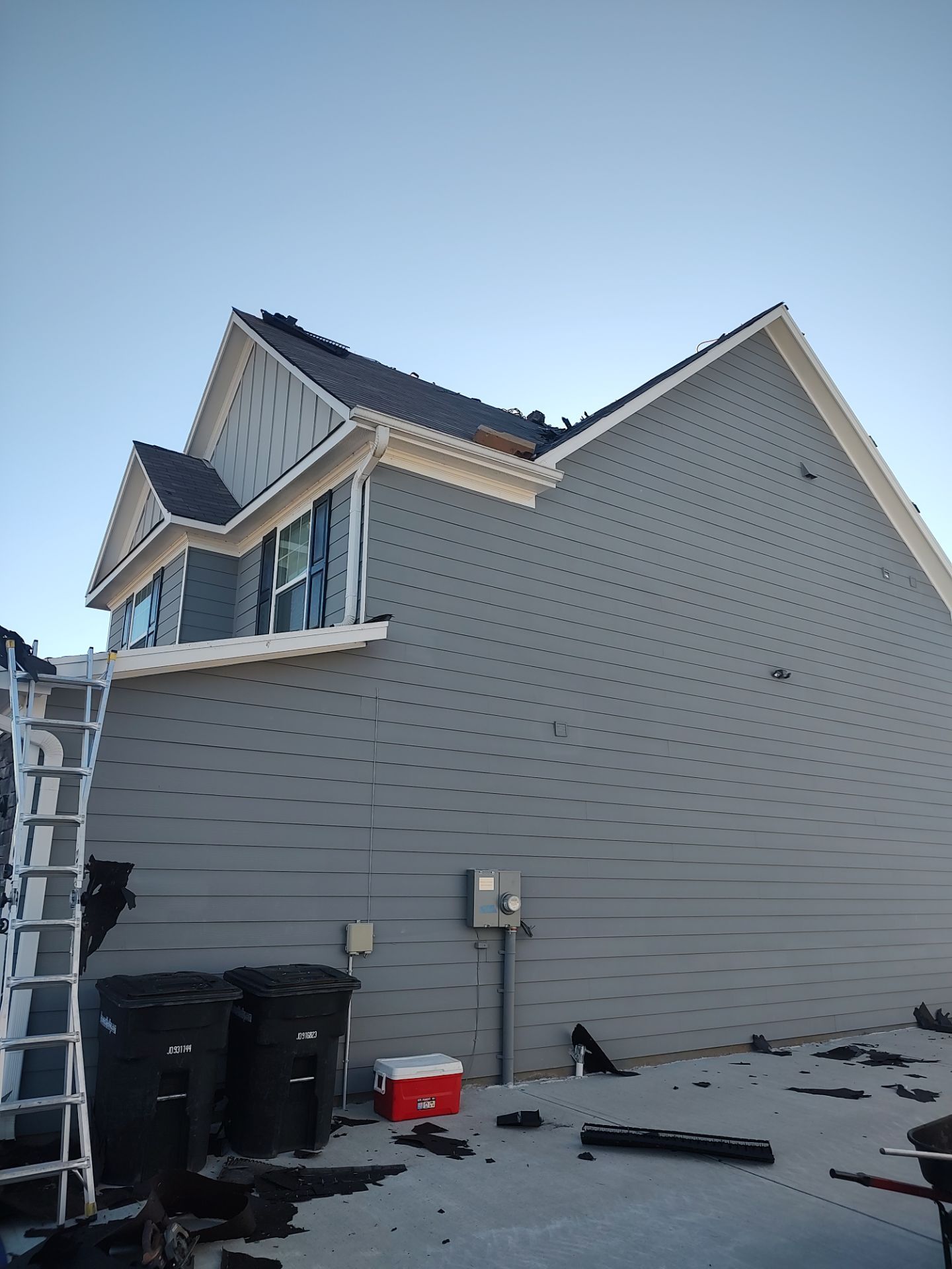 Residential Roof Replacement using GAF NATURAL SHADOW - CHARCOAL by Elite Roofing LLC