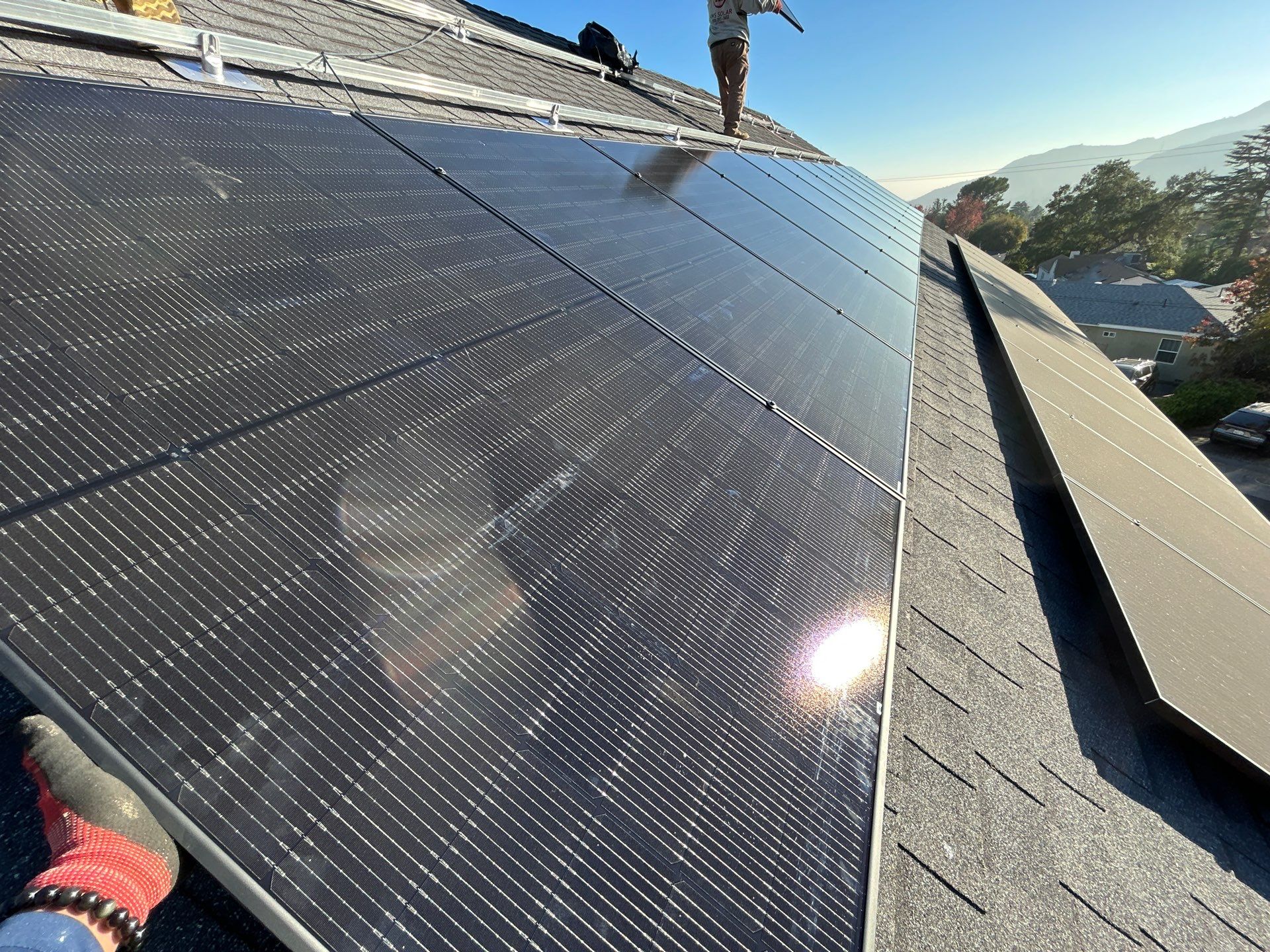 Residential Solar Panel and Tesla Powerwall 3 Battery System Installation by AWS Solar