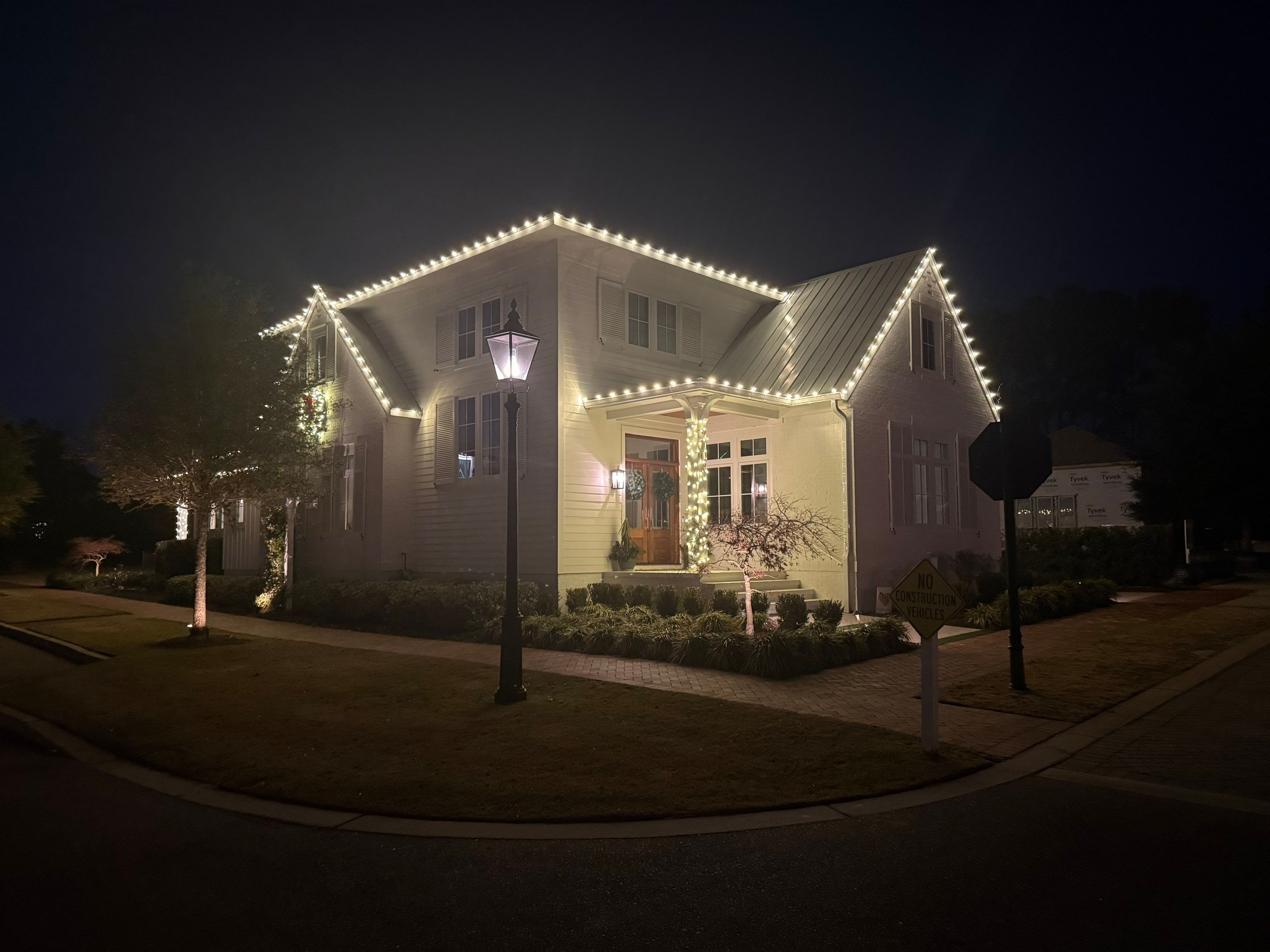 Christmas Light Installation-Airlie Rd by Shark Power Washing