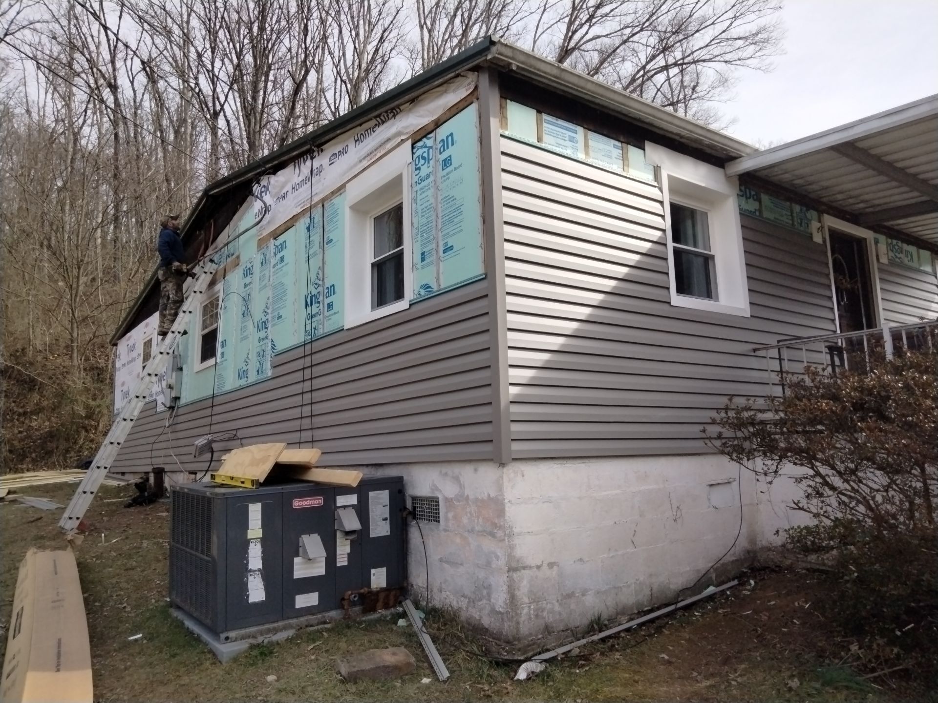 Secure Construction Company Inc. is thrilled to present the dramatic transformation of a residential property, given a new lease on life through our expert renovation work. by Secure Construction Company Inc