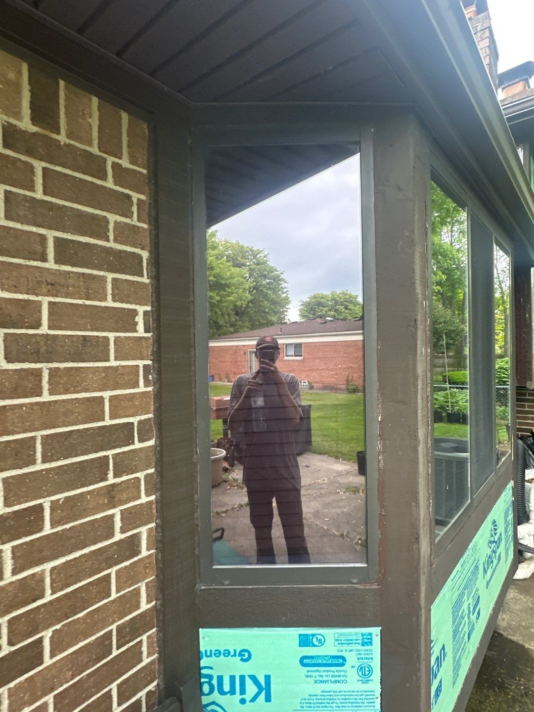 Siding Installation using Ascend 7" Composite Flagship Brown by 180 Contractors