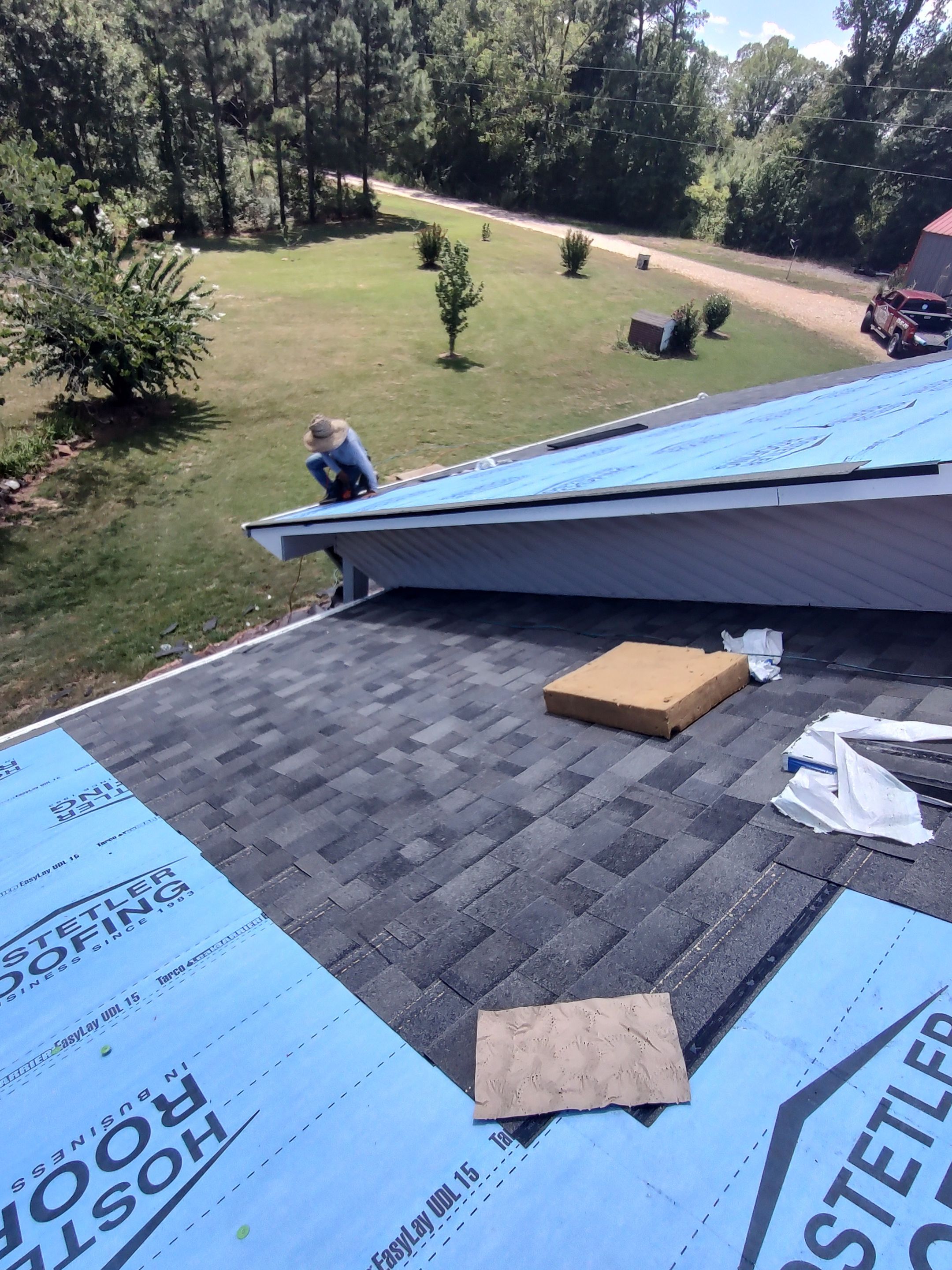 Residential Roofing Repair using Malarkey Vista by Hostetler Roofing