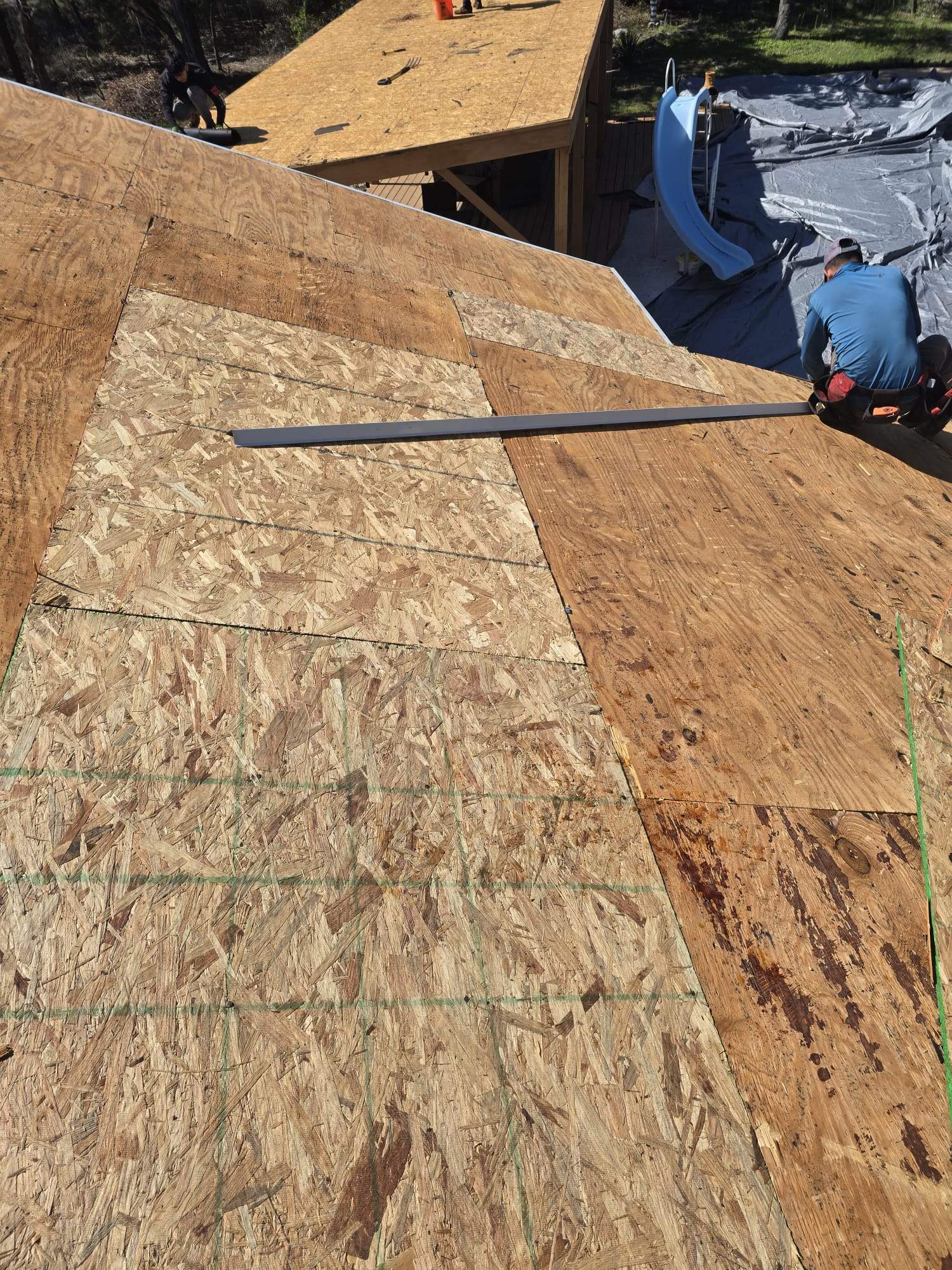 Leander Hail Damage Restoration and Architectural Shingle Roof Replacement by Caliber Restoration LLC