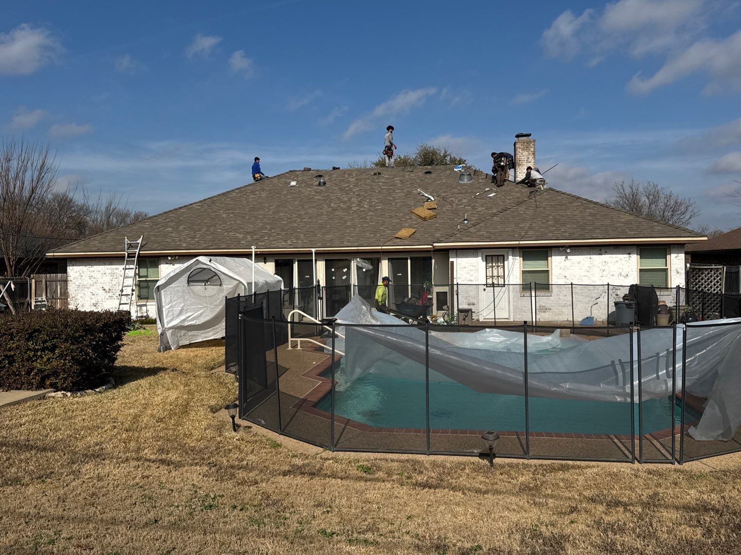 Project in Hurst by Hass Roofing Since 1978