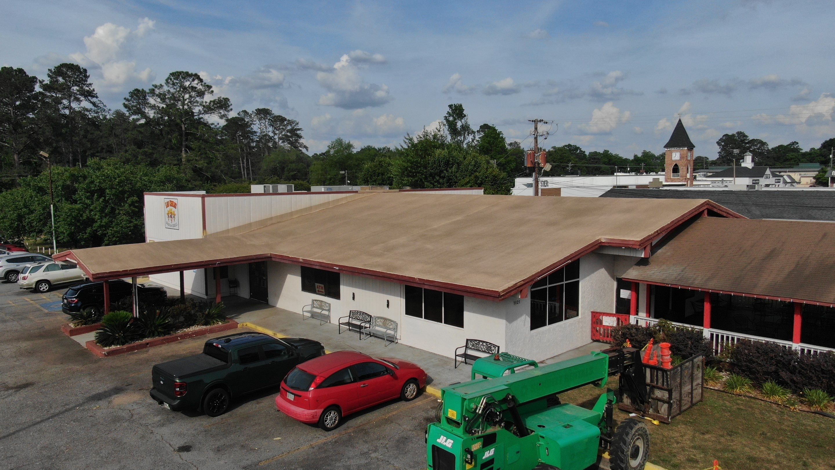 Seamless Spray Foam Roof System  using General Coatings Ultra-Thane 230 HFO 2.8Lb Polyurethane Foam by CTE Roofing and Insulation 