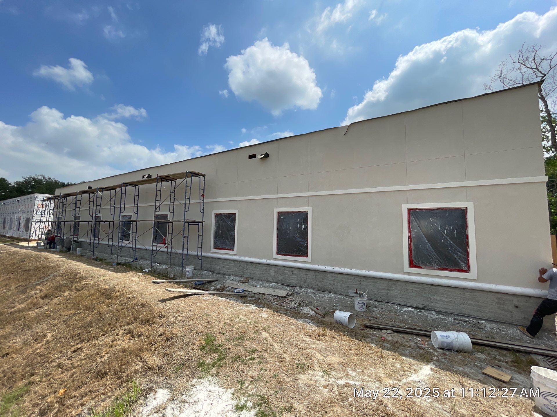 Cypress Commercial Blend: Stucco and Thin Stone by Apex by Apex Conventional Stucco Llc