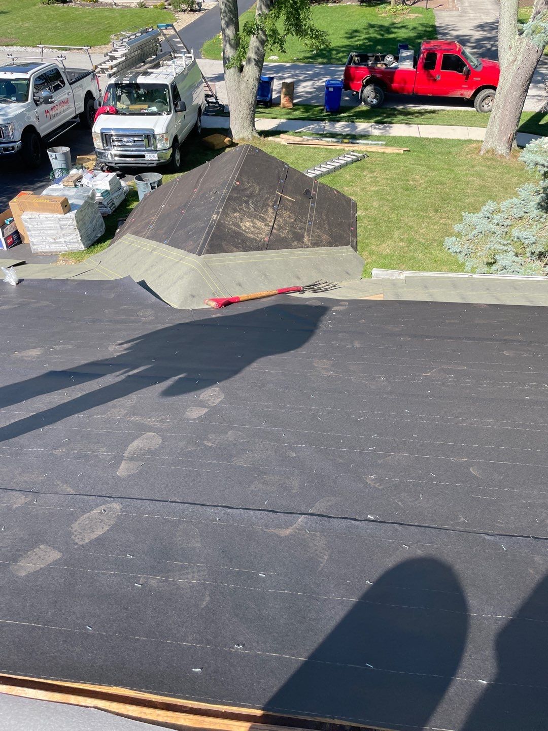 Siding Installation using Alside Charter Oak Siding  by Pro Home Services Inc