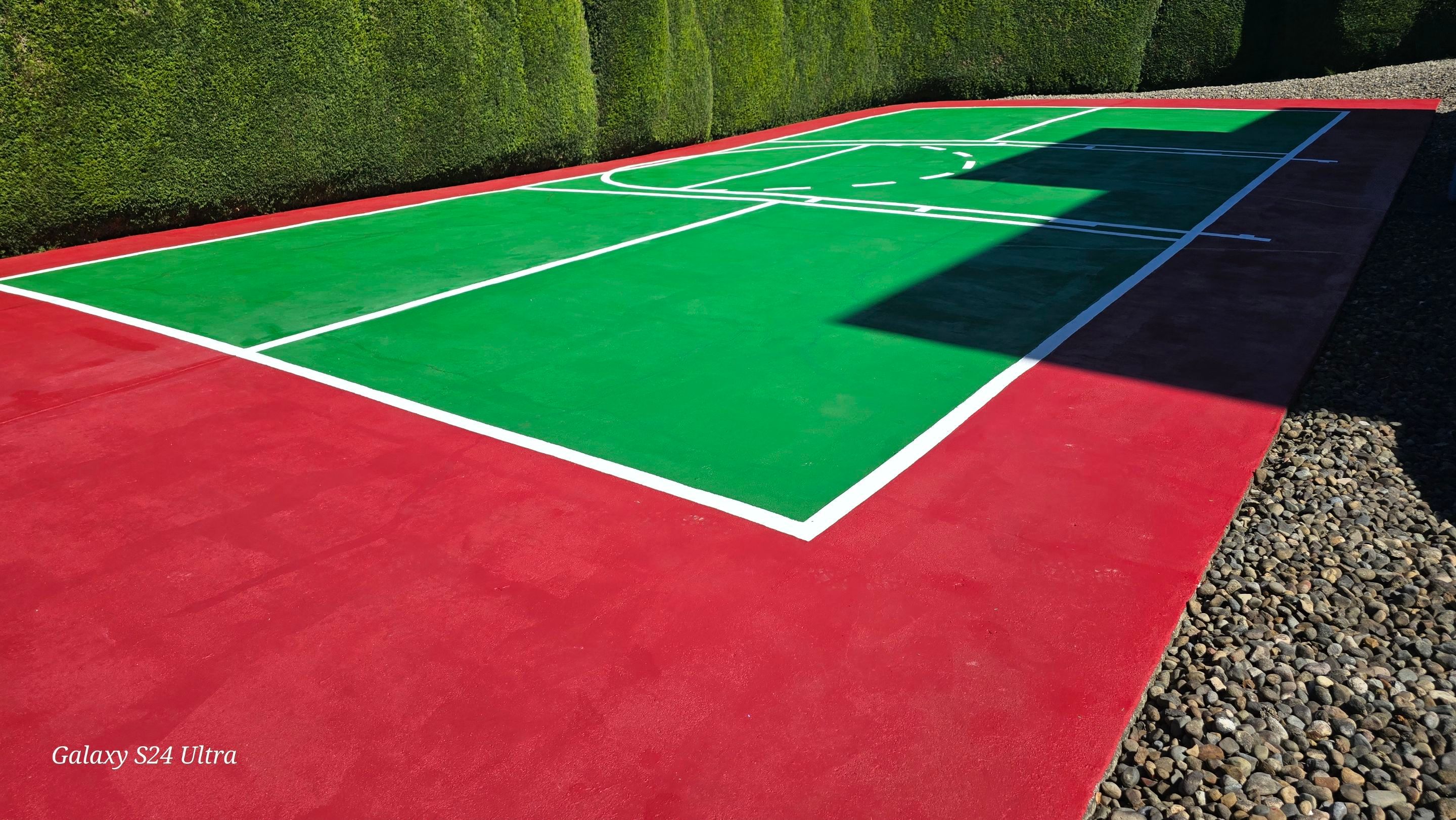 Basketball Court Restored and Ready to Play by Topline Group 