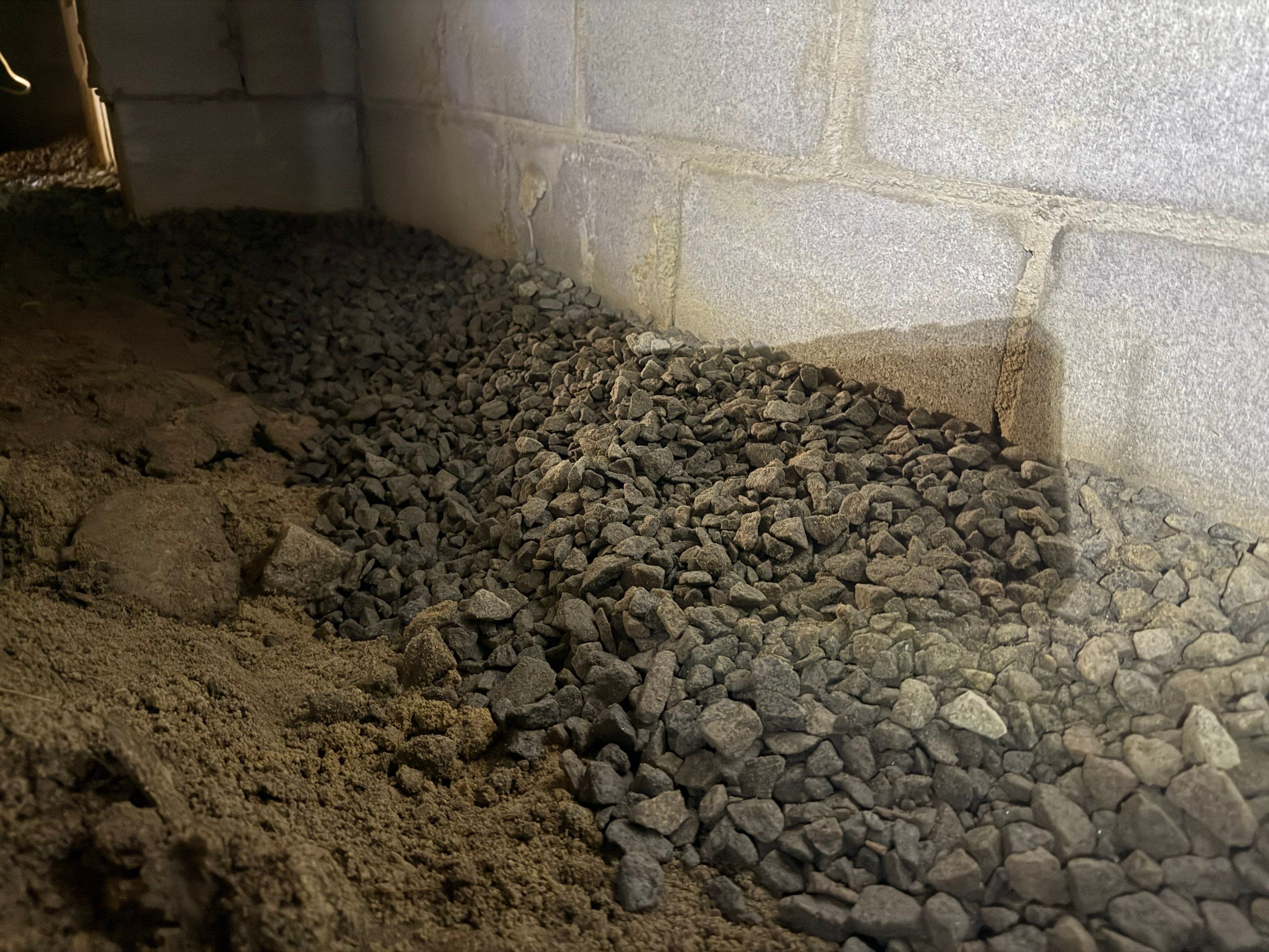 Project in Franklin by Patriot Crawl Space Repairs