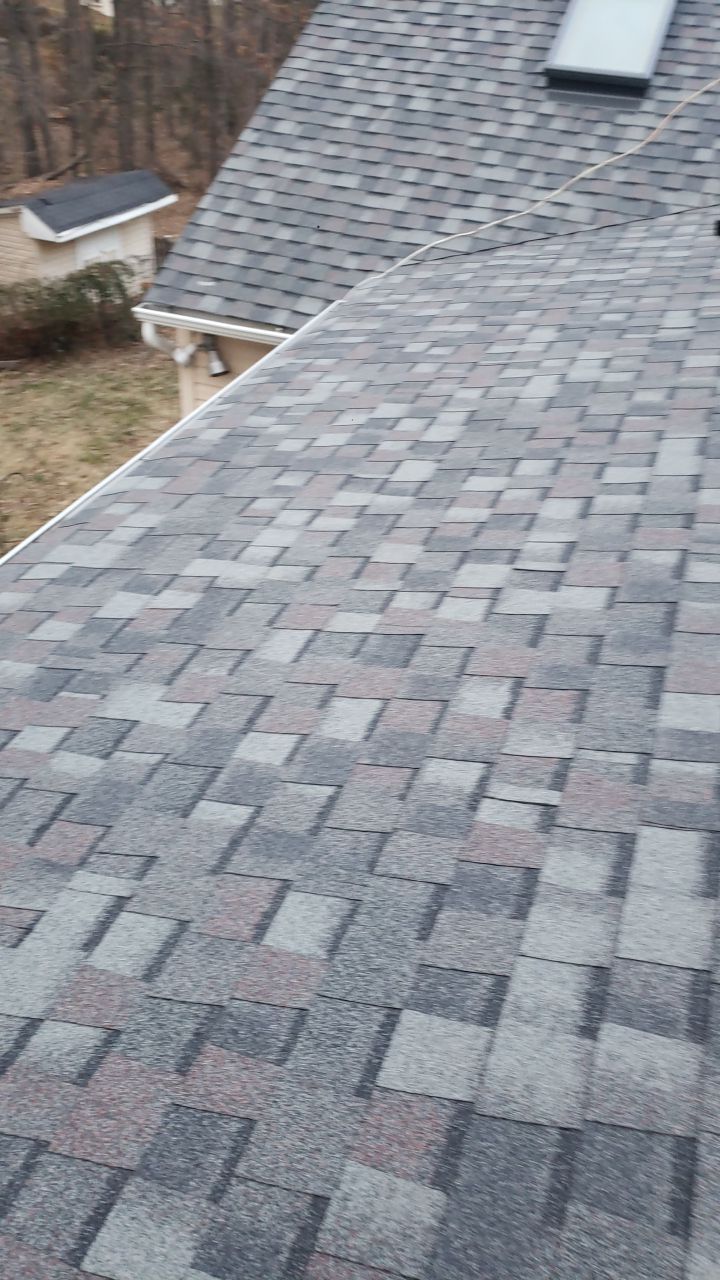 Burke Certainteed Landmark Pro MD Colonial Slate New Roof Installation by RM Banning, Inc.