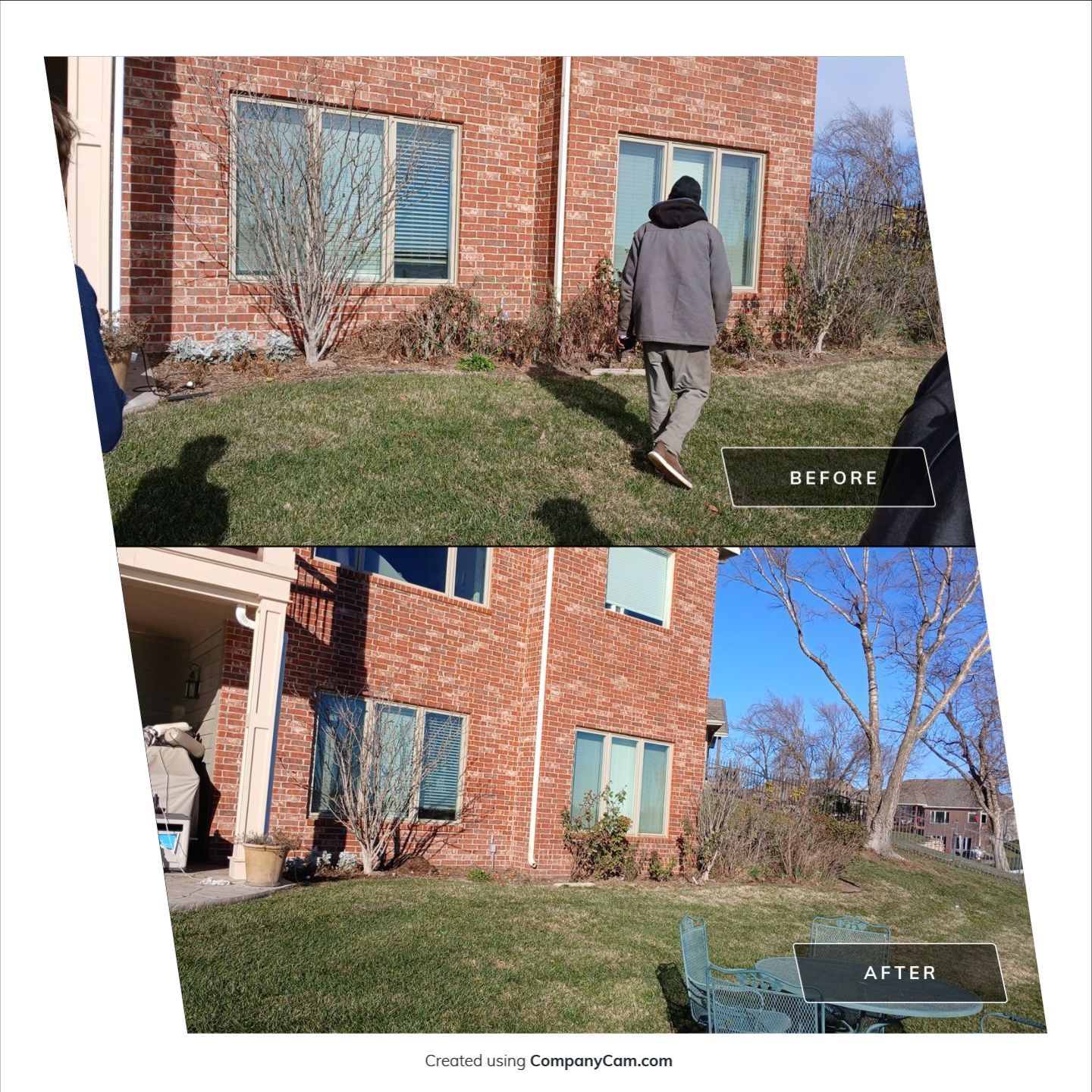 Project in Wichita by Four Star Lawn Care