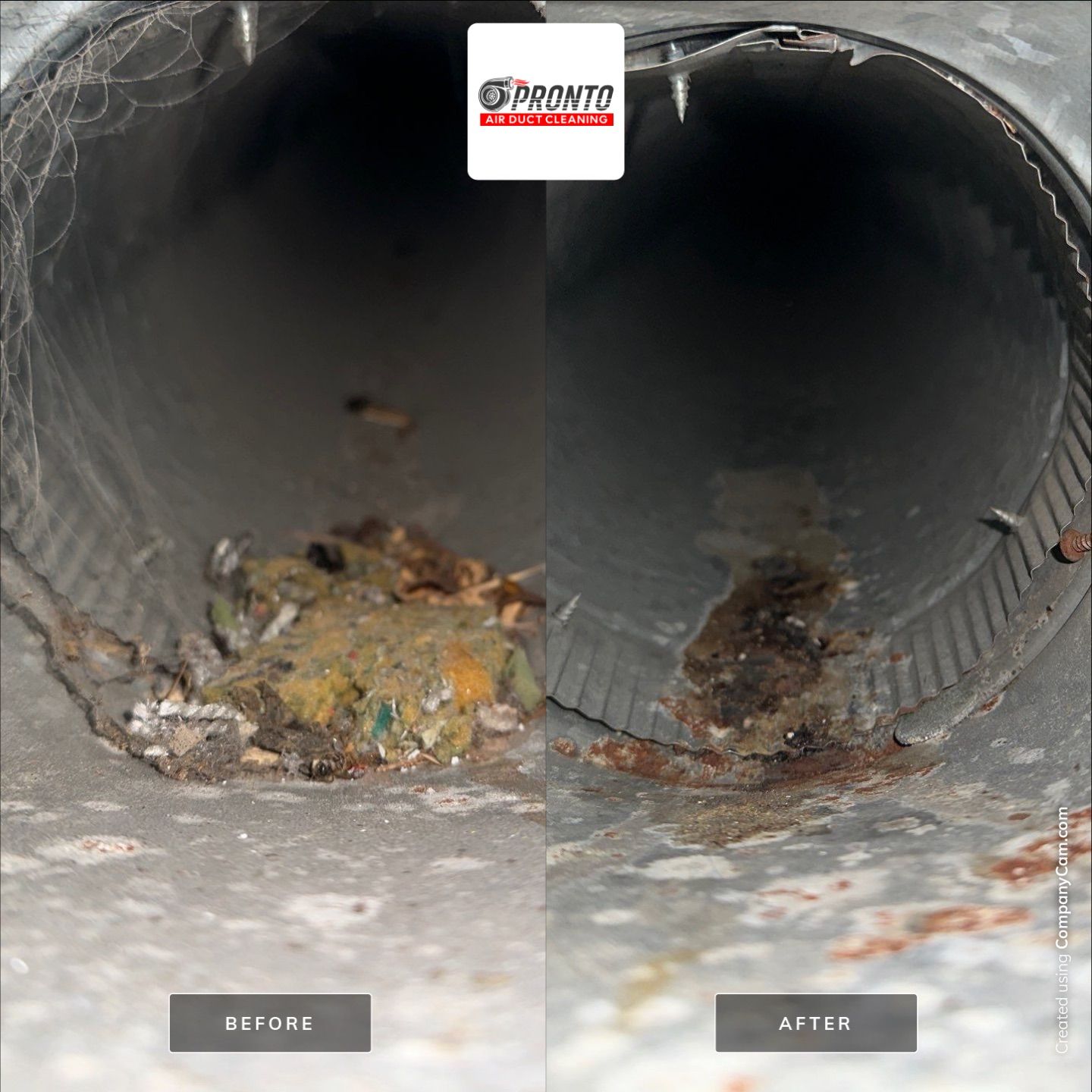 Air duct cleaning and Dryer Vent Cleaning by Pronto Air Duct Cleaning