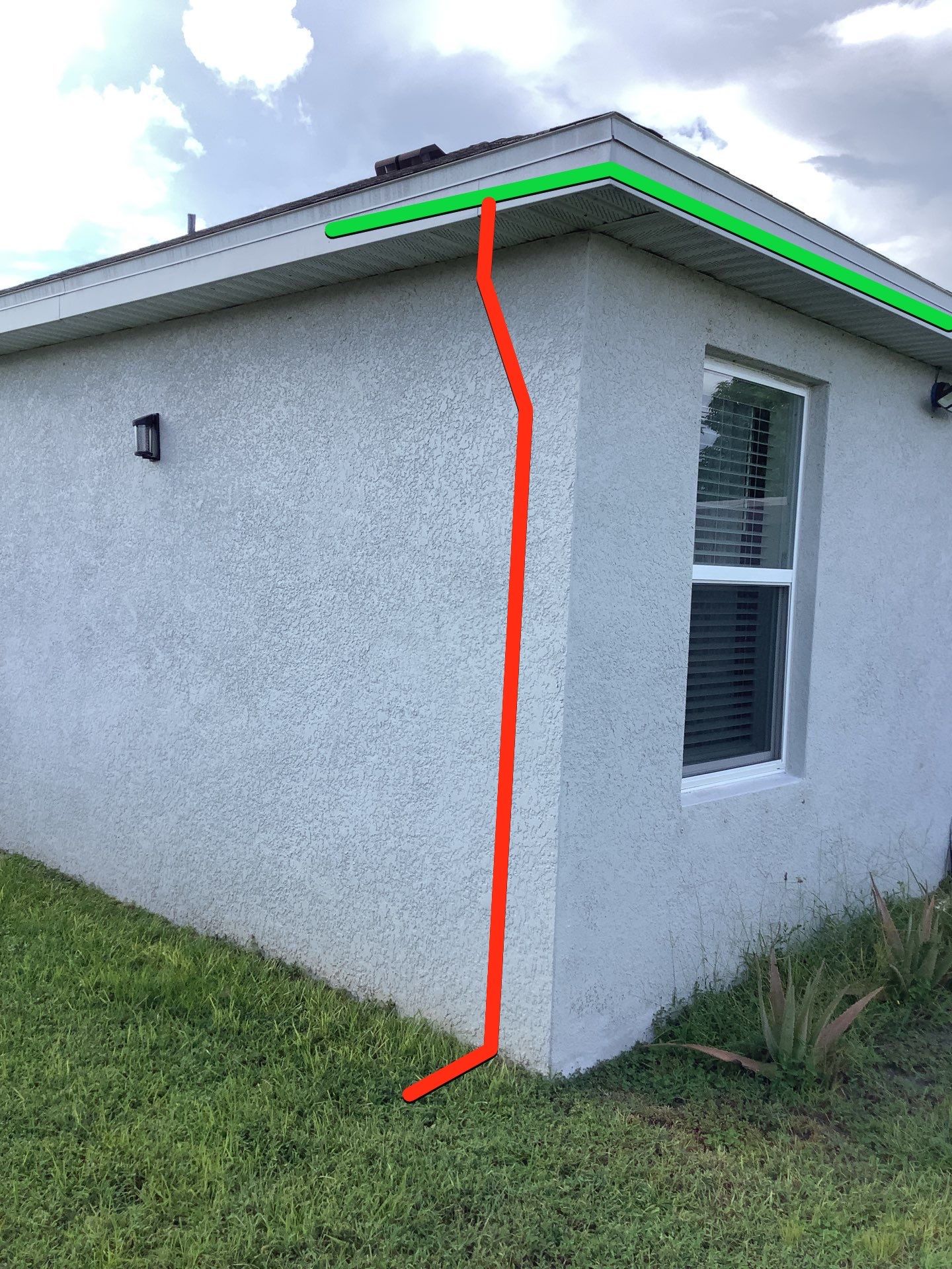 Brown Seamless Gutters using Royal Brown in Cape Coral FL by Gutter Professors
