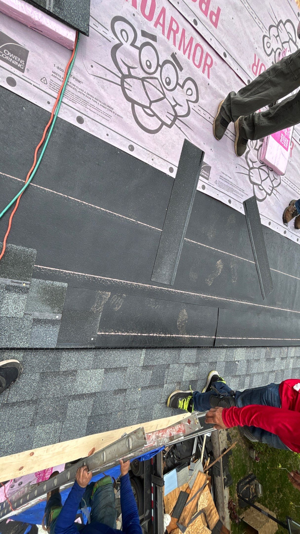 Roof Replacement using Owens Corning Estate Gray by 180 Contractors