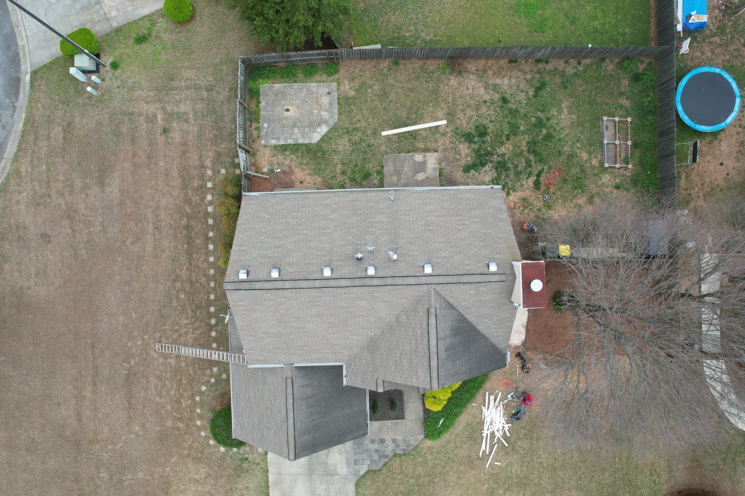 Residential Roof Replacement using Owens Corning TreDef Duration Williamsburg Grey by Inspector Roofing and Restoration