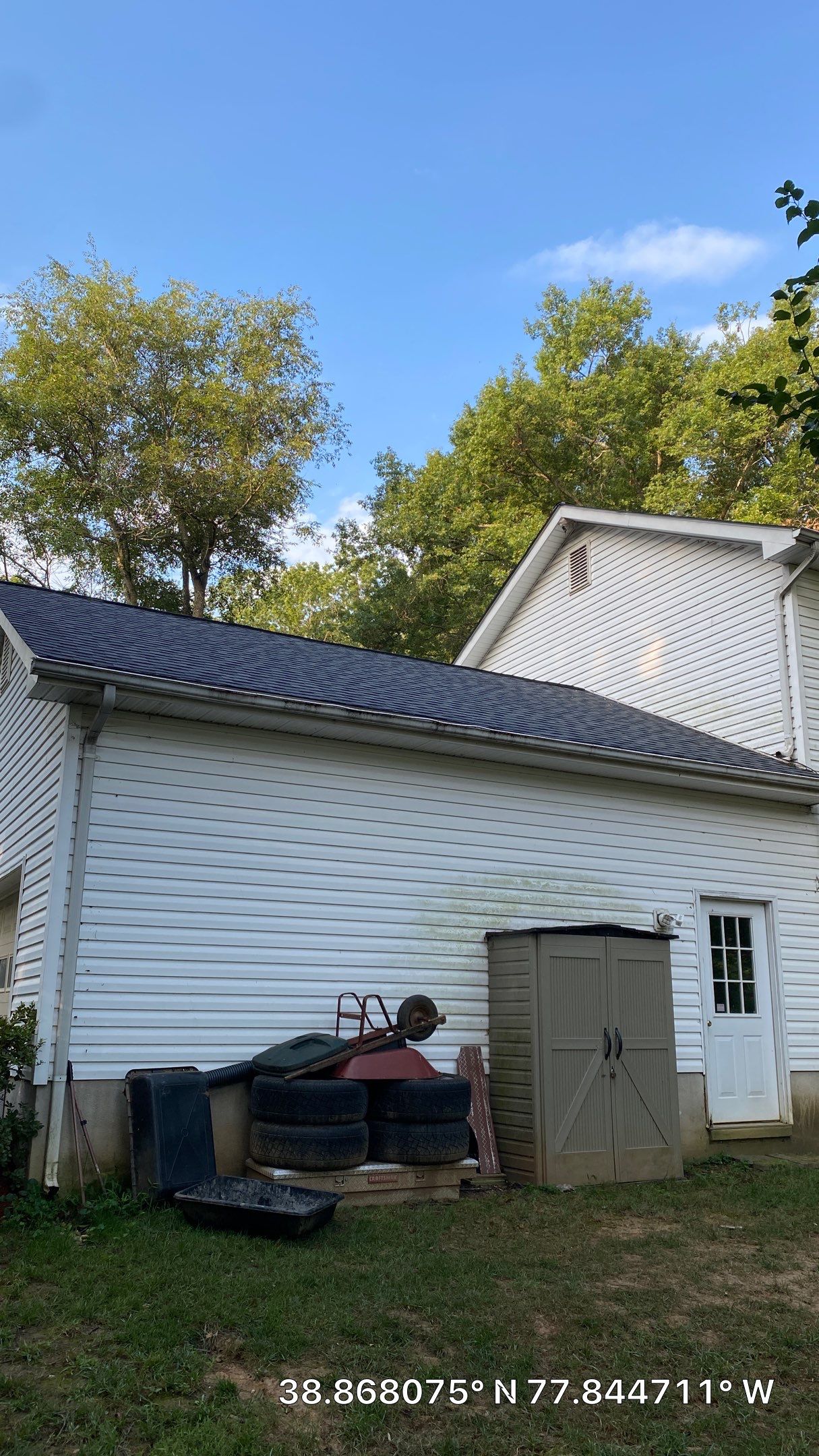 Marshall Roofing Project - Landmark Pro Max Def Pewterwood Designer Shingles by RM Banning, Inc.