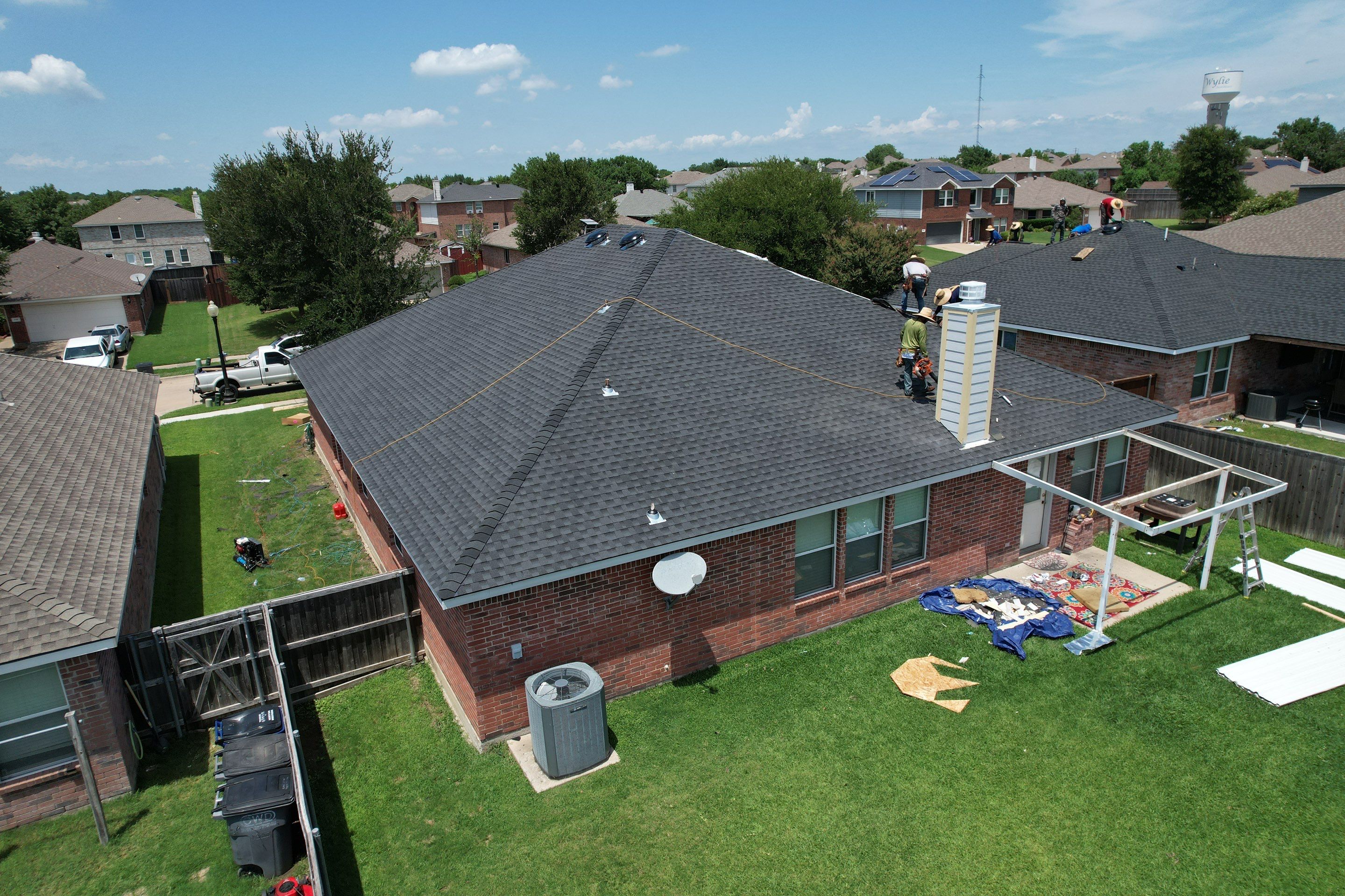 Project in Wylie by Zeus Exteriors