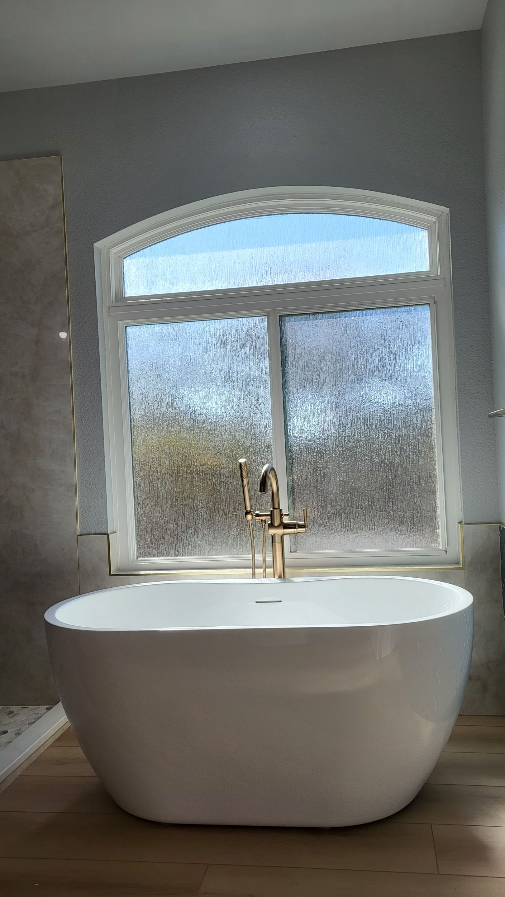 Stone Oak Master Bathroom Before and After by Legacy Bath and Kitchen