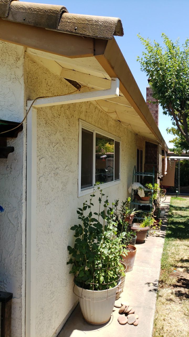 Gutter Installation using Englert LeafGuard Gutters by Byers Enterprises 
