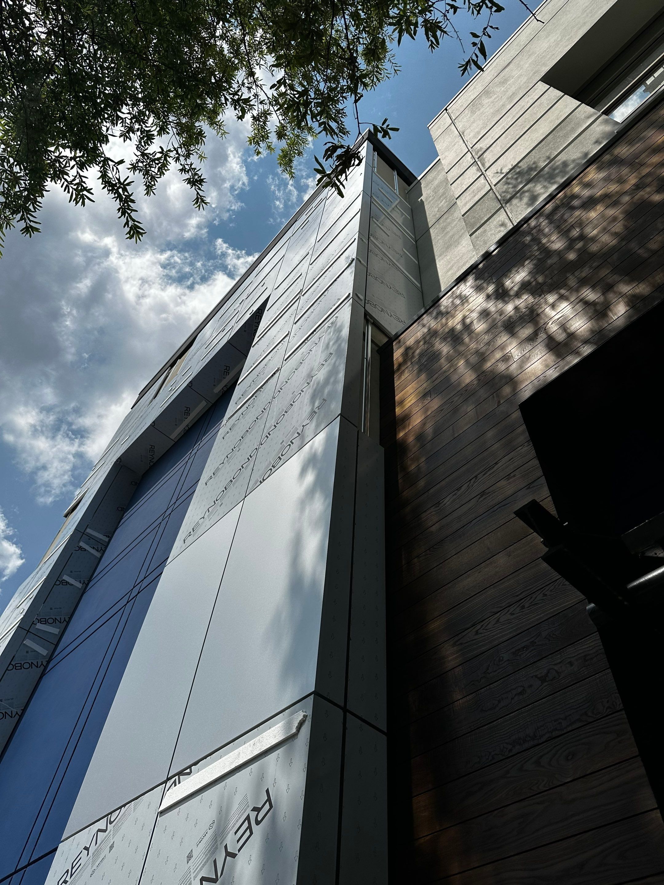 Exterior Installation using ACM Composite Panels by Infinity Metal Systems