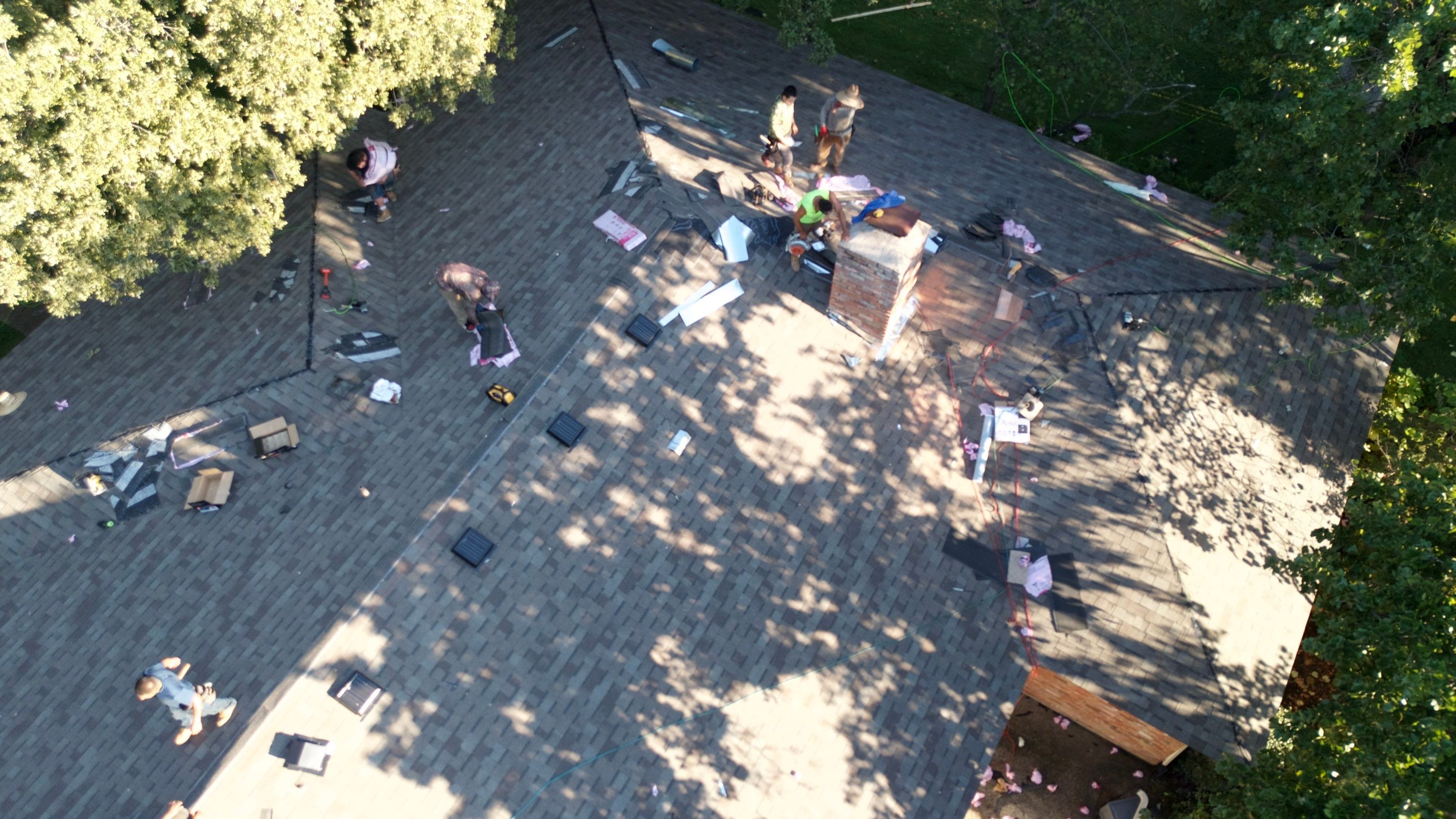 Residential Roofing Installation using Owens Corning ProArmor Synthetic Underlayment by Becker Roofing and Exteriors