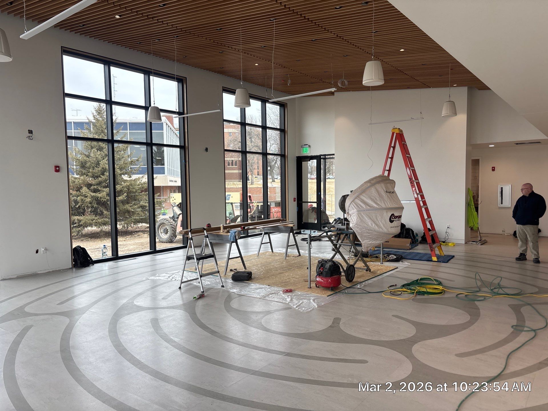 Commercial Chapel Interior Remodel in Sioux Falls by Select Painting, Coatings & Garage Cabinets