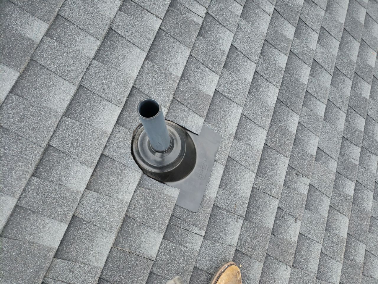 Residential Roofing Repair using Pipe Flashing by The Roof Doctor