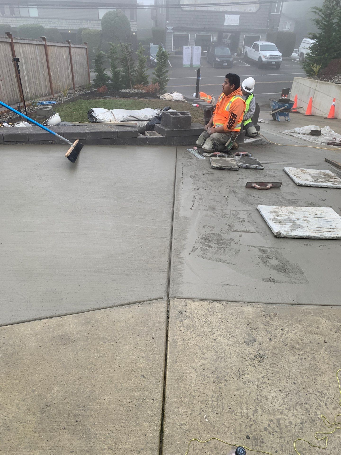 Retaining Wall & Concrete Patch Repair | Everett  by Jireh Asphalt & Concrete Inc 
