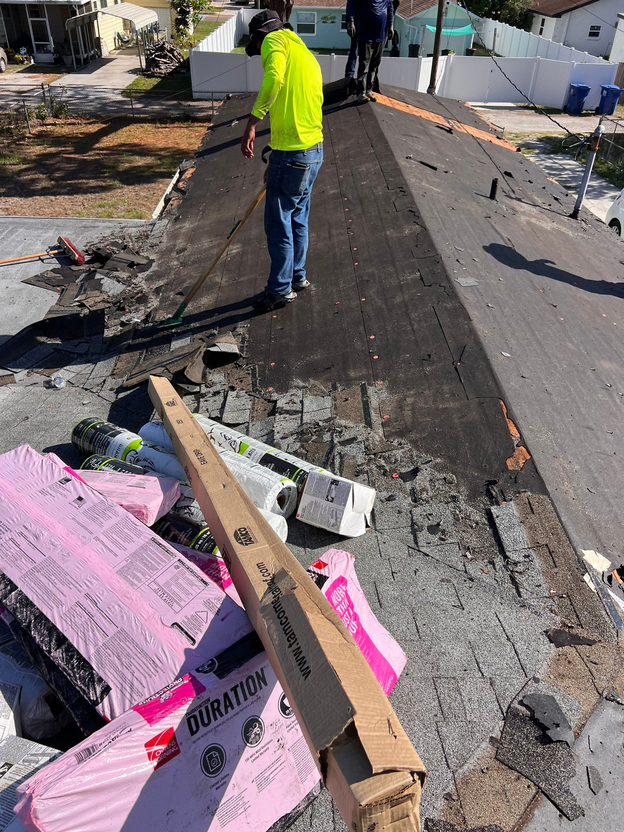 Project in St. Petersburg 33710 by Mitchell Roofing Company LLC 