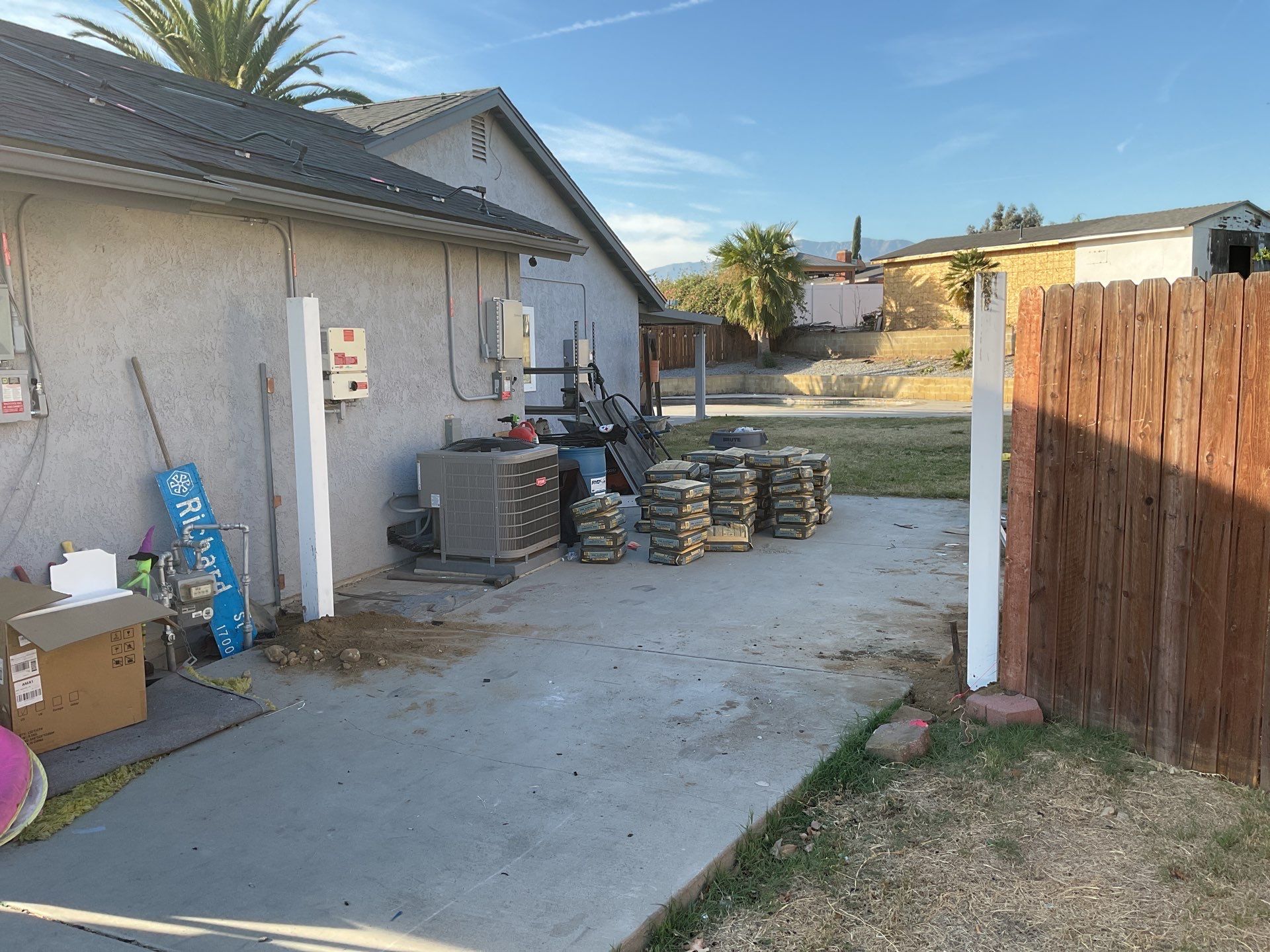 6ft White Privacy Fence  by Fence Guys Inc. 