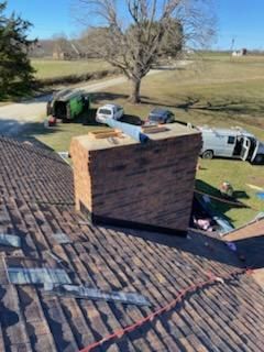 Farm roof job by BROCK BUILDERS 