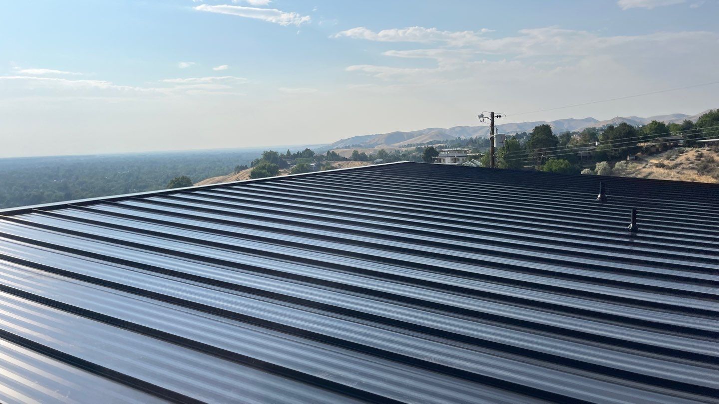 🏡 New Metal Roof in the Foothills of Boise, Idaho! 🏡 by ID Roofing LLC