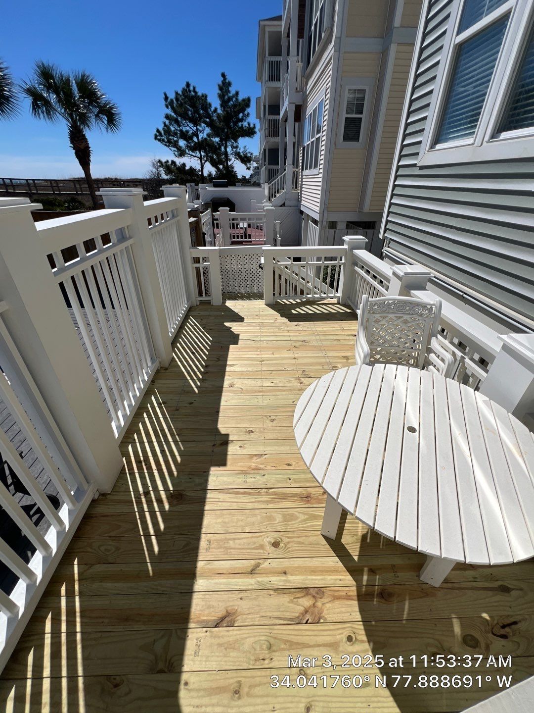 Deck Installation using 2-in x 6-in x 8-ft #2 Prime Southern yellow pine Above ground Pressure Treated Lumber by RGR Construction and Roofing, LLC
