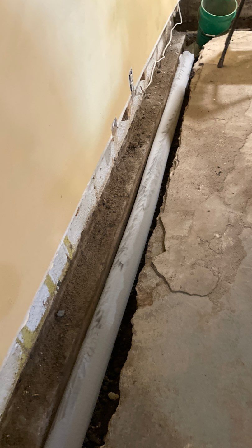 Drain Tile in Columbia Heights by Waterproofing Northeast