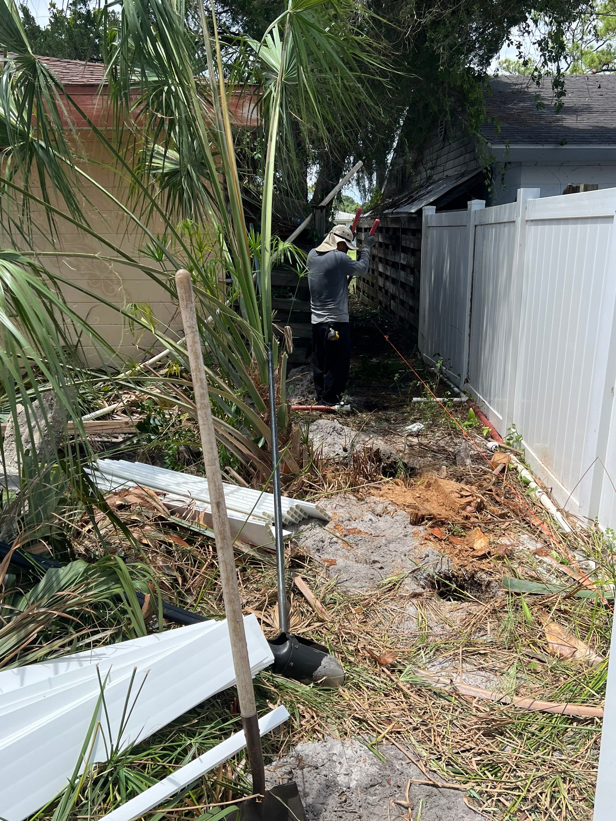 Bradenton, FL 6ft. Tall White Vinyl Privacy Fence  by Asap fence and gates, LLC