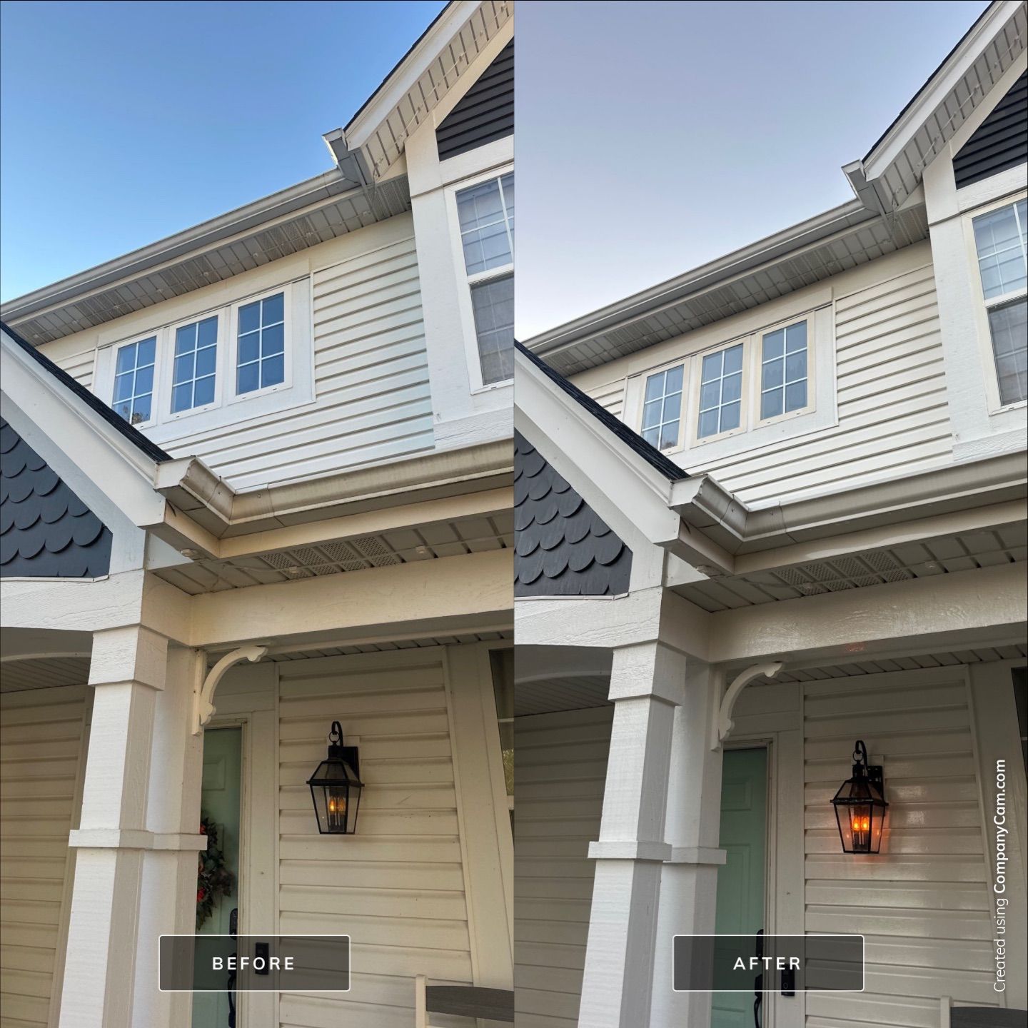 Project in South Elgin by Simmons Power & Soft Washing