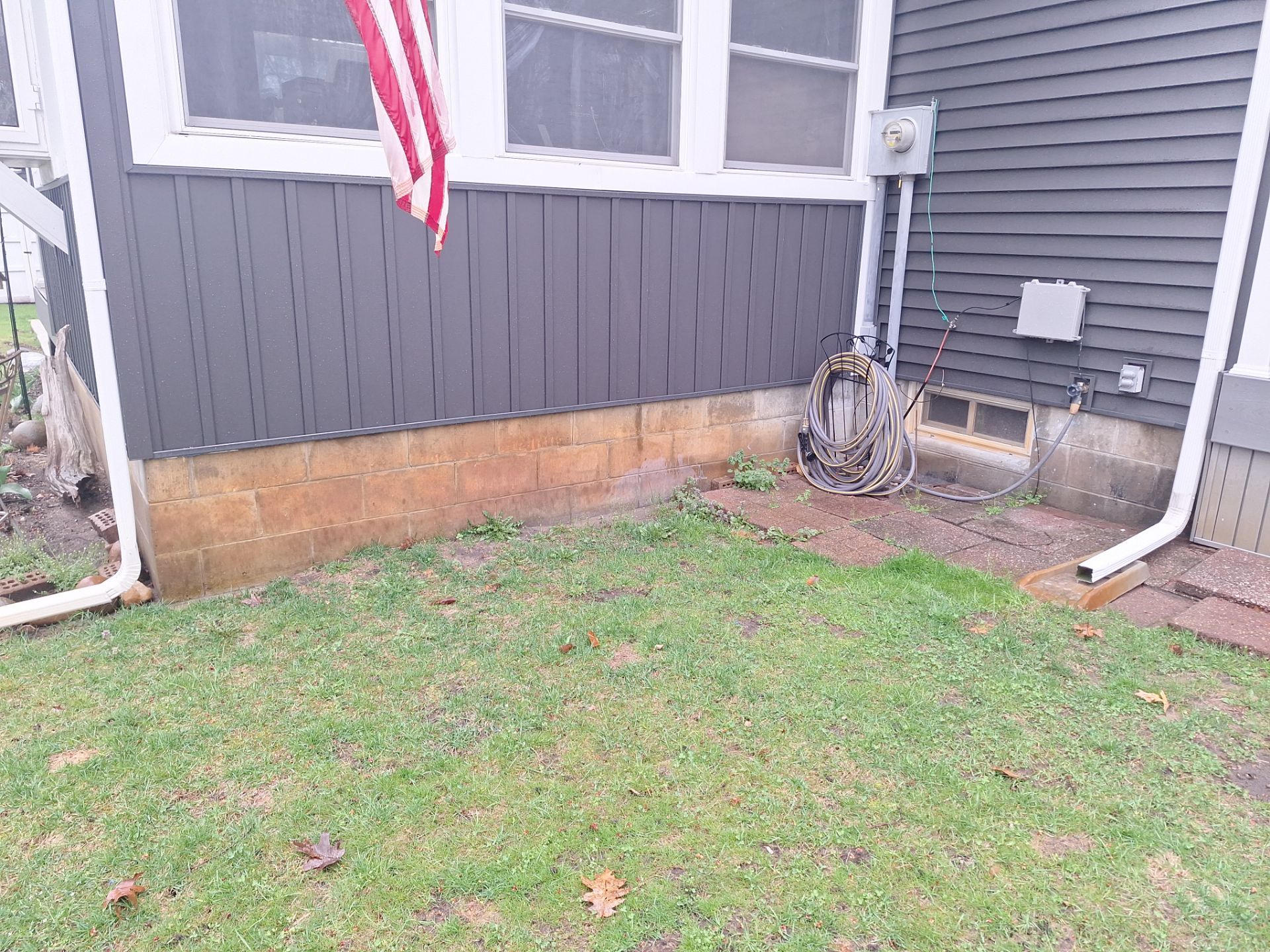 Exterior Foundation Painting in Muskegon Michigan by Gordon Painting