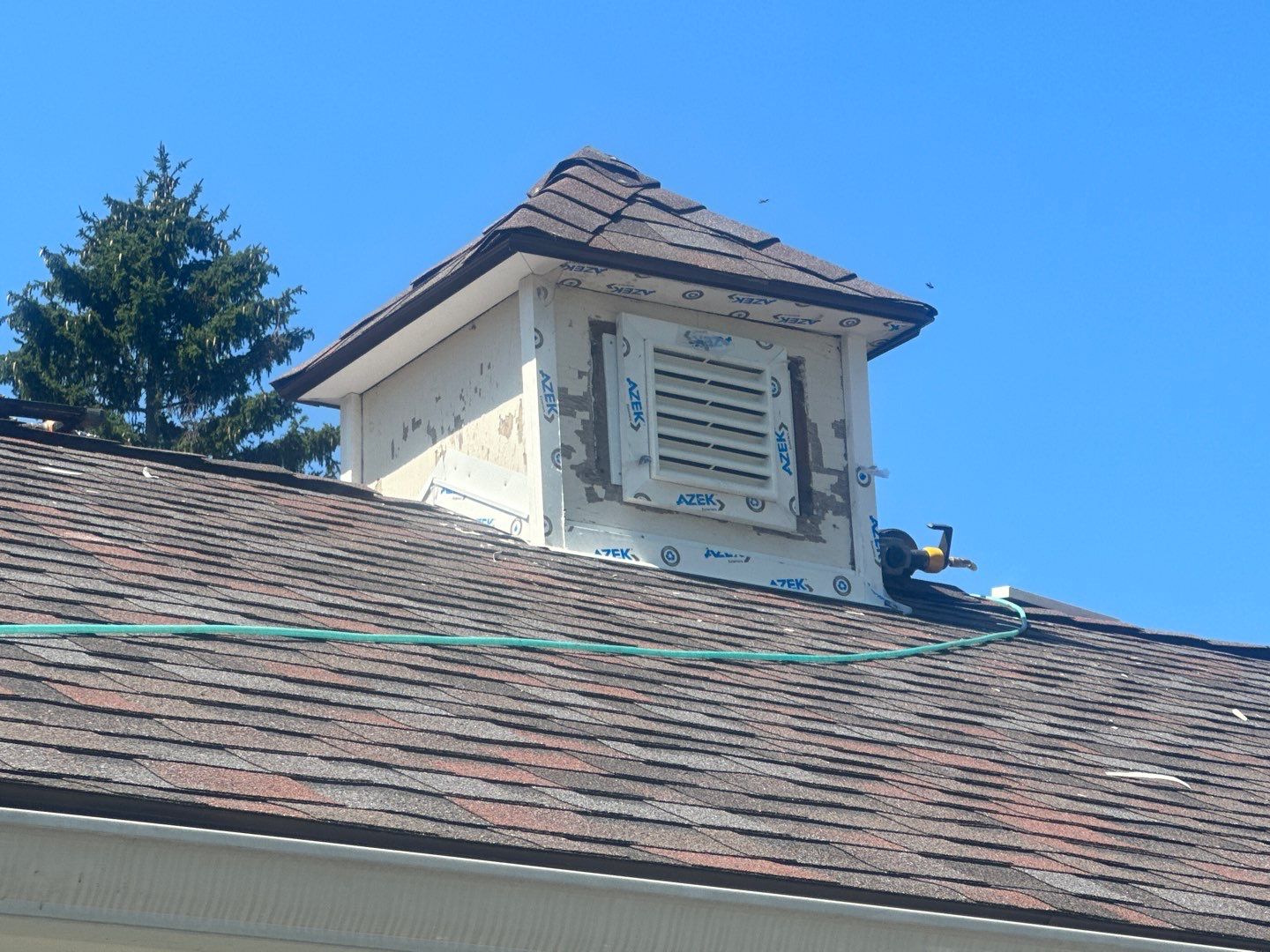 Siding Installation using Hardie Plank Artic white by A Plus Exterior