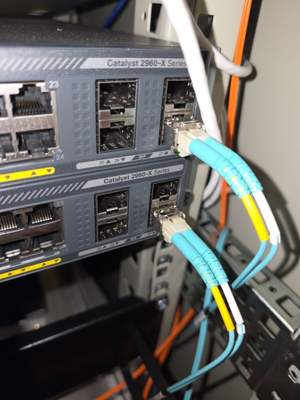 Structured cabling installation by CimaSolutions
