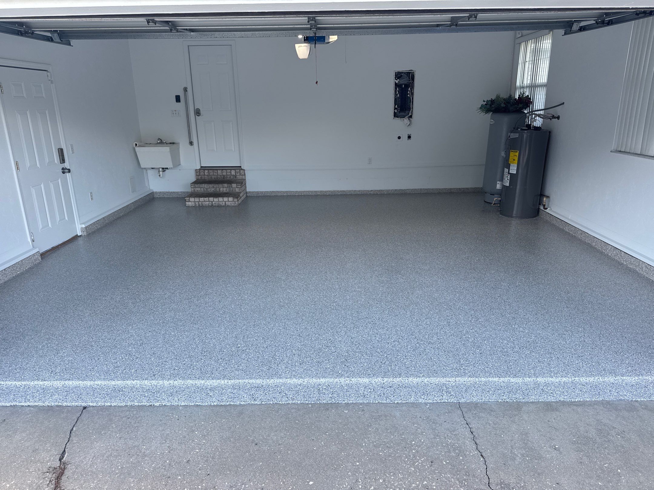 Garage Project in Lake City, FL in Mount Everest by Cross Creek Concrete Coatings