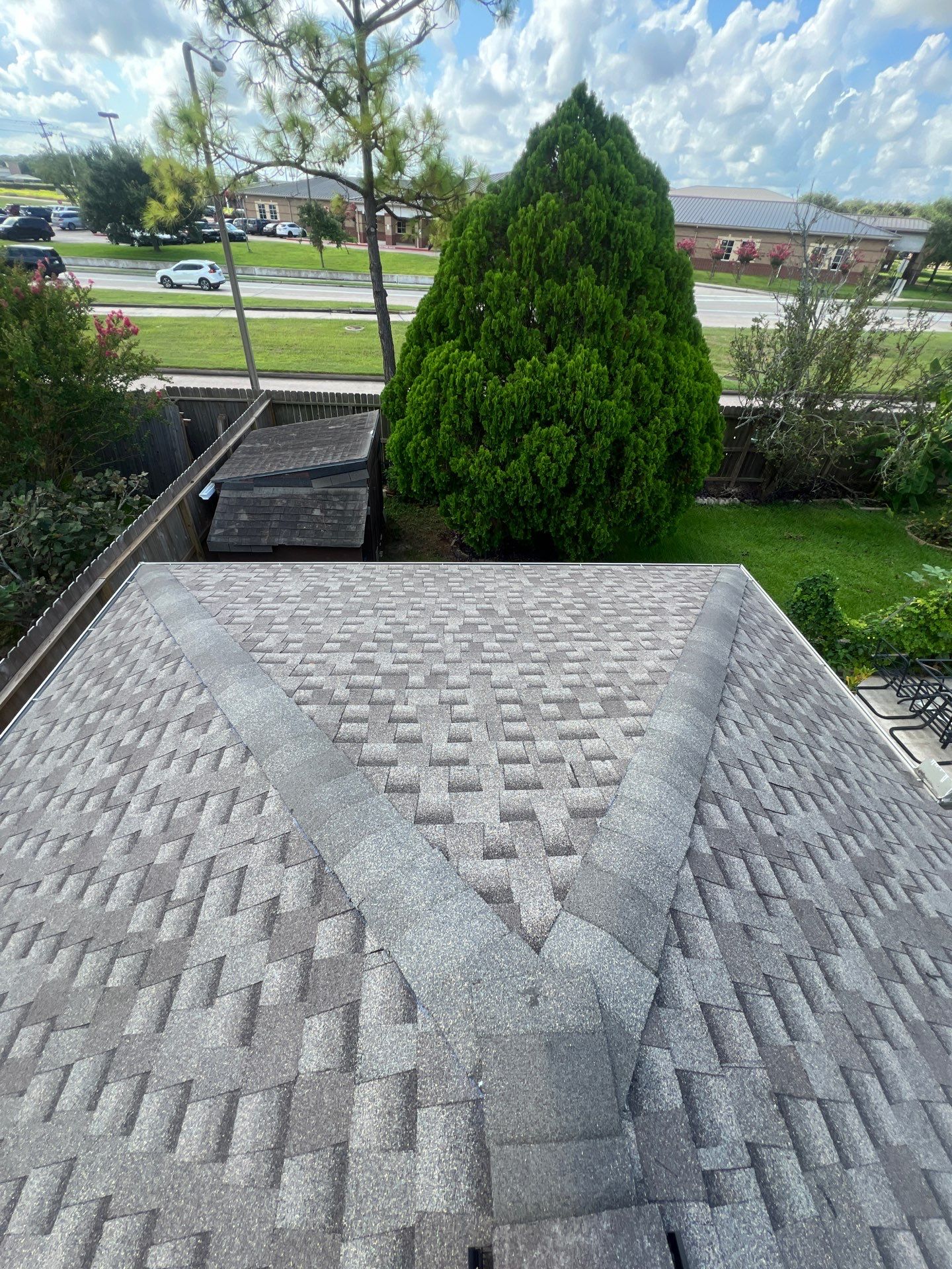 Residential Roof Replacement using GAF HDZ - Weathered Wood by Elite Roofing LLC