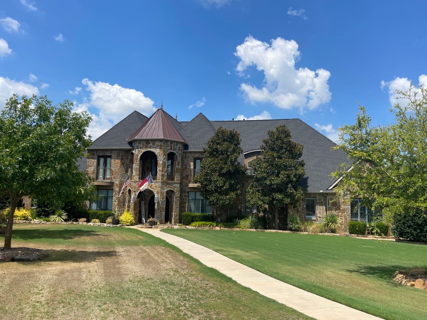 Beautiful Estate in Far North Texas - Storm Damage Re-Roofing by First United Roofing & Construction