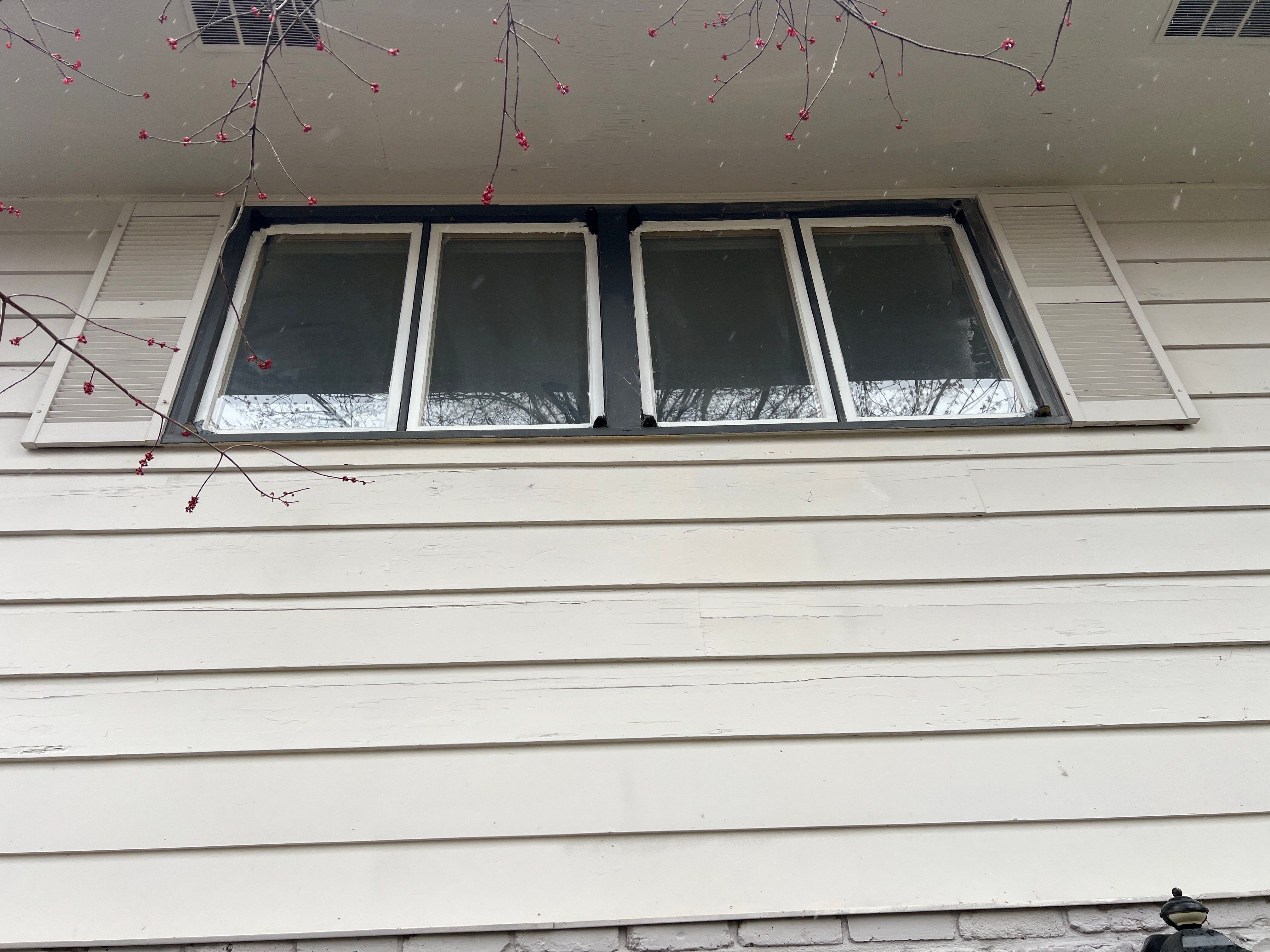Window Installation using Pella 250 series vinyl window by United Windows and Siding LLC