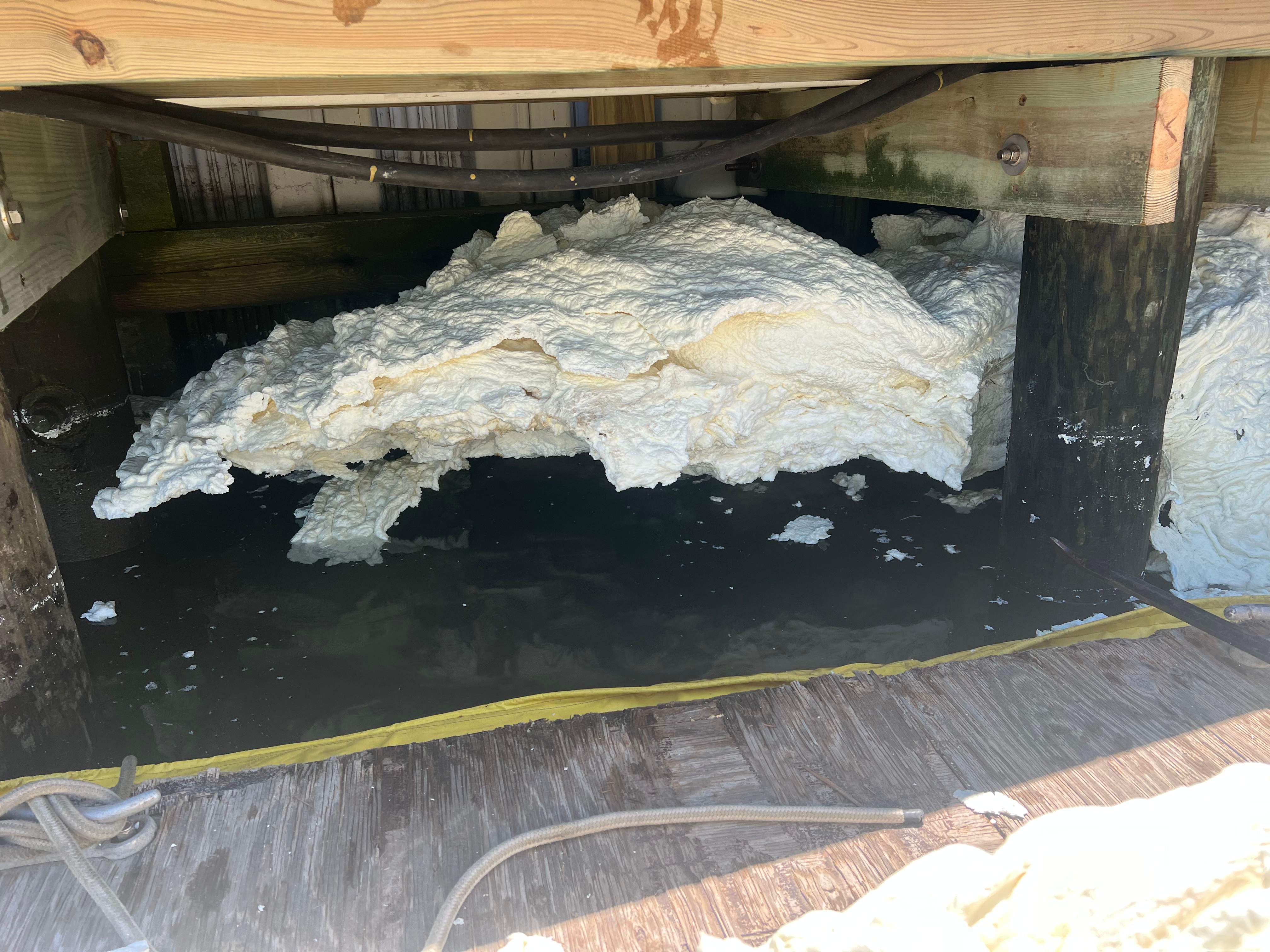 Ocean City Bulkhead Seal/Void Fill by East Coast Poly Solutions 
