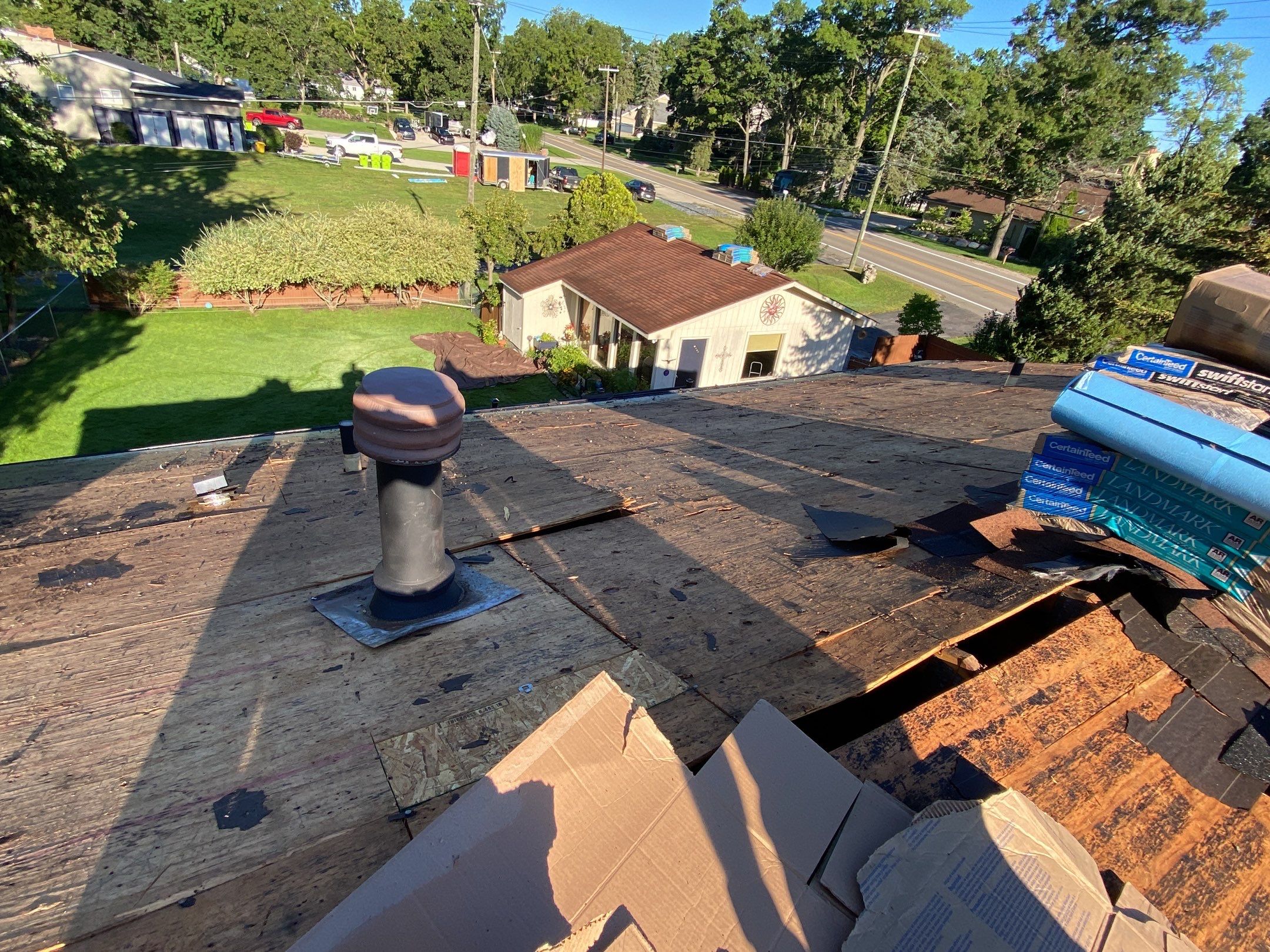 Roof Replacement using CertainTeed Landmark by 180 Contractors