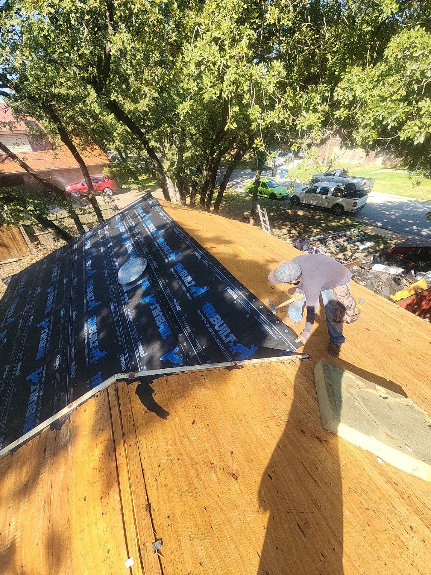 Project in Azle by Lonestar Roofing and Restoration LLC.