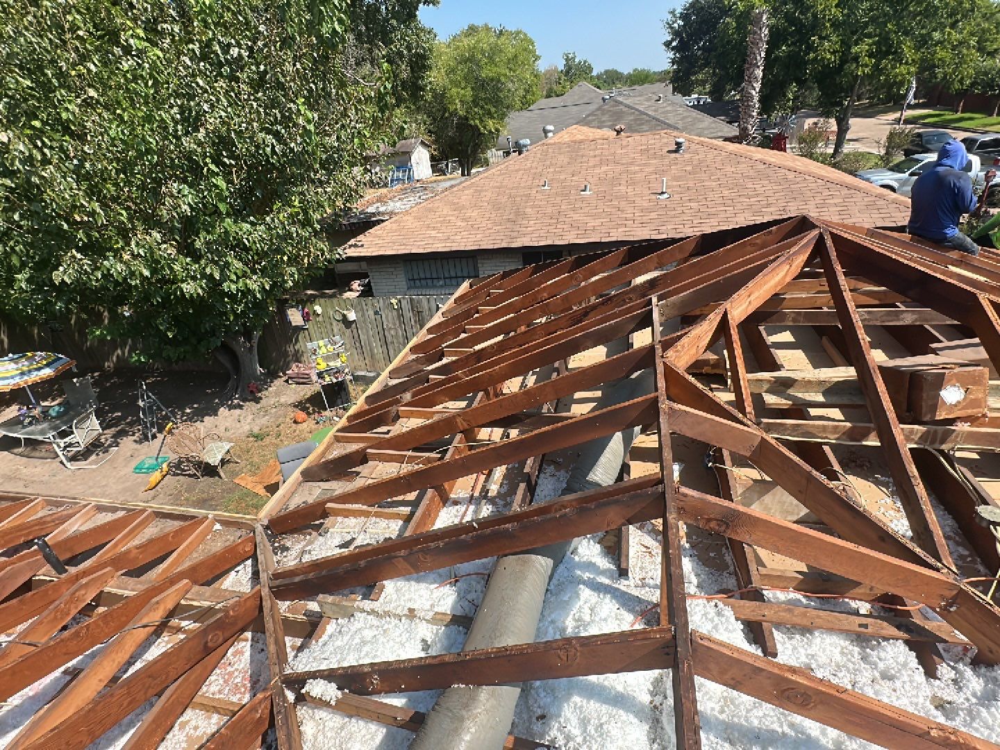 Residential Roofing Installation using Owen's Corning Duration (Lifetime) Shingles by Roof Repair Company