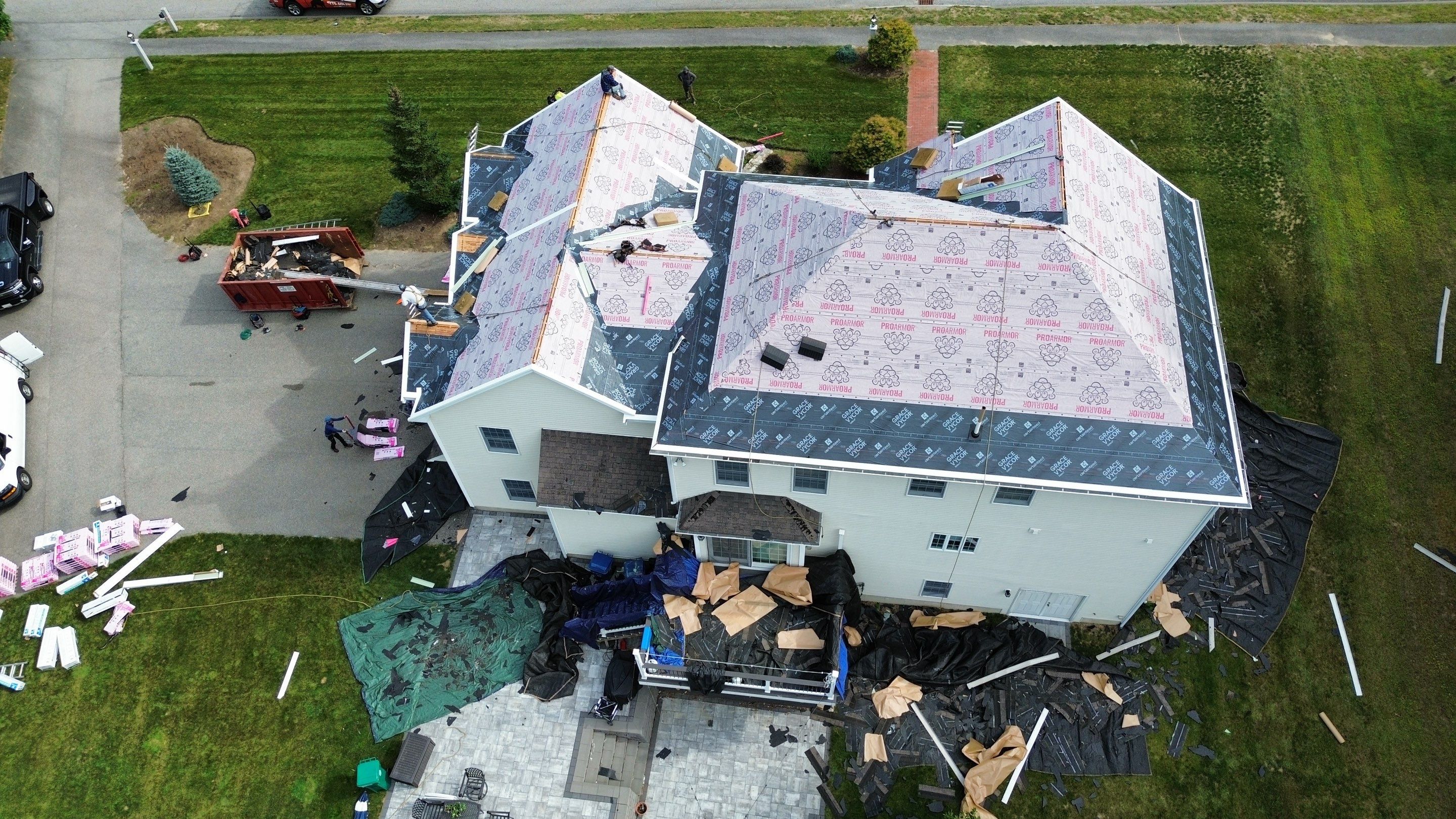 Complete Roof Replacement with Owens Corning TruDefinition Shingles by Mighty Dog Roofing of Greater Middlesex County