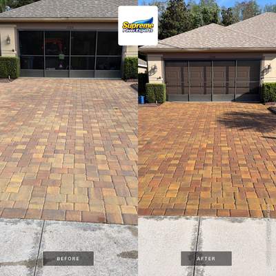 Paver Driveway and Walkway Sealing in Sun City Center