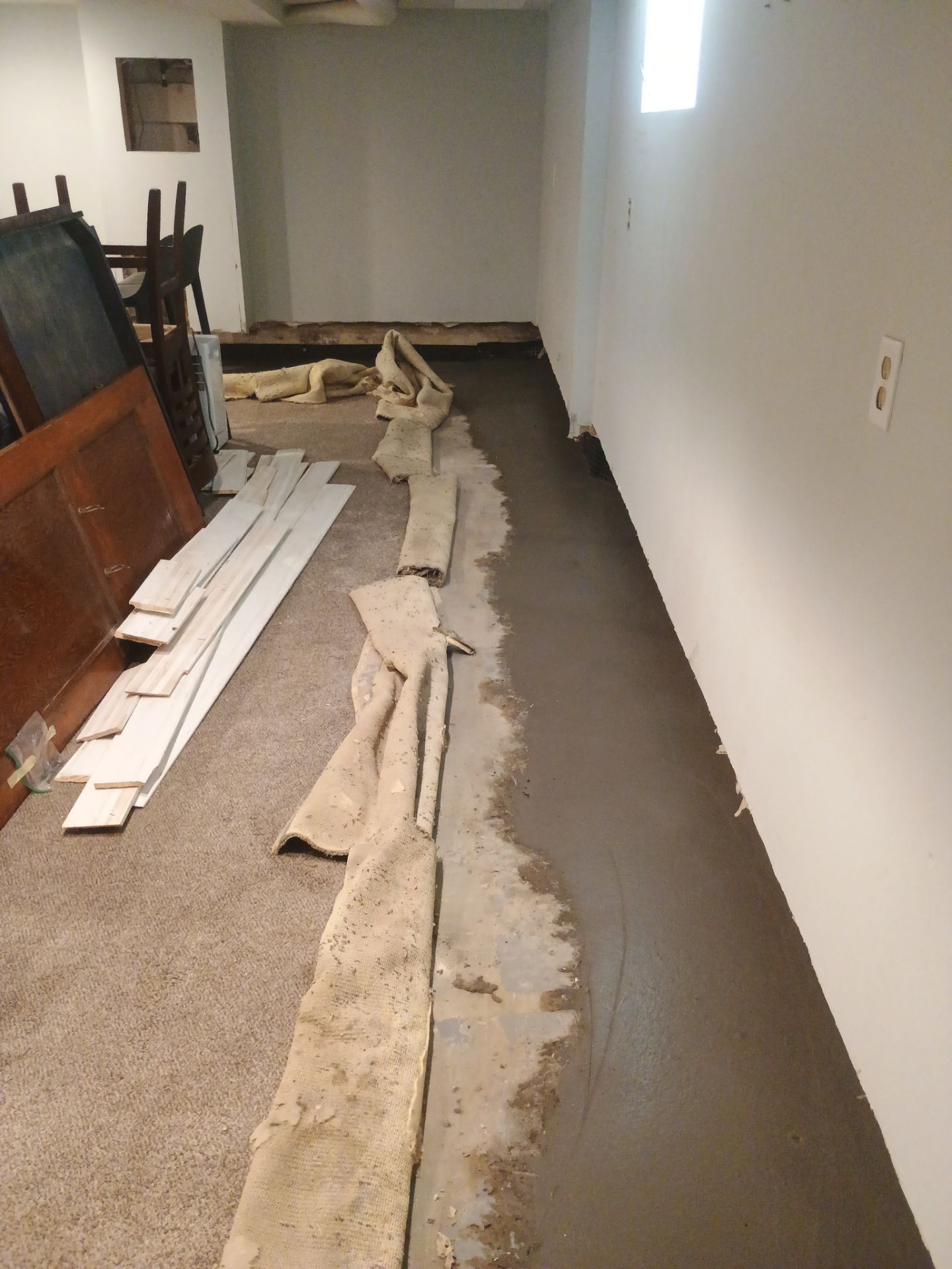 Interior Drain Tile Installation in South Minneapolis by Waterproofing Northeast